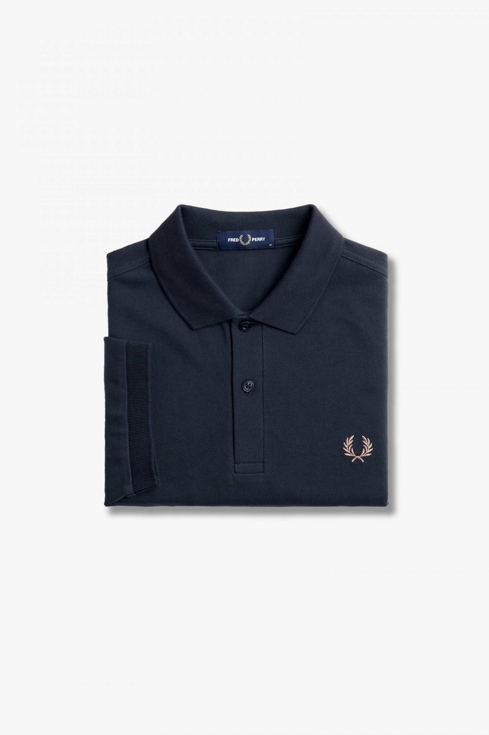 The Fred Perry ShirtM6000 Navy / Dark Pink