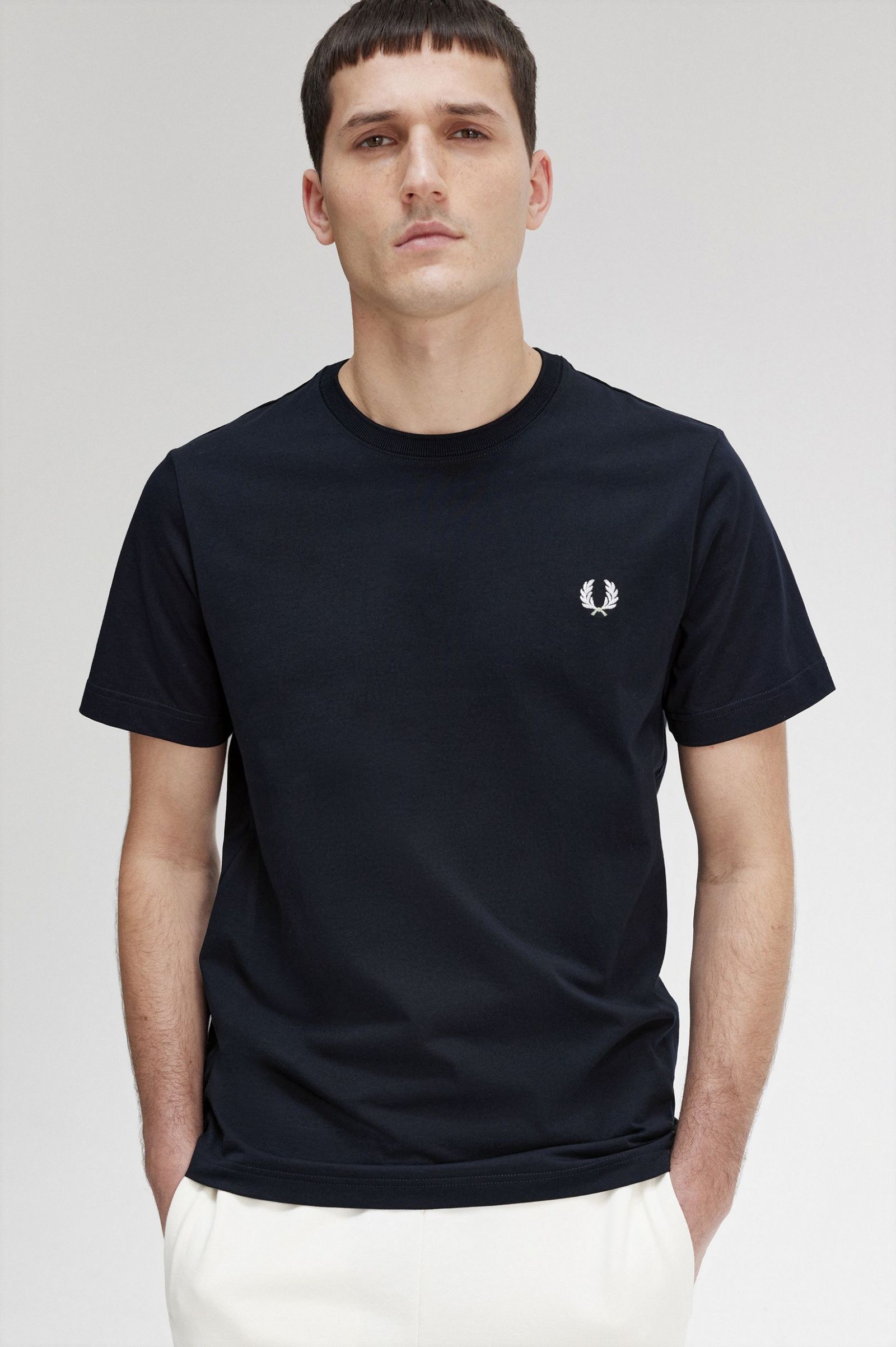 Crew Neck T-Shirt Navy
