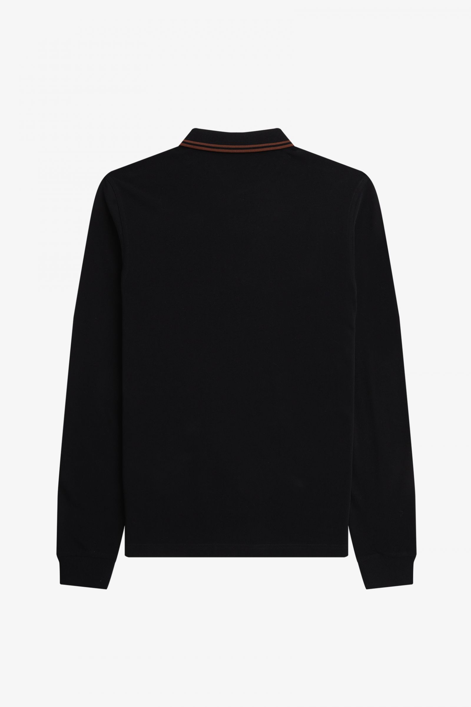 The Fred Perry ShirtM3636 Black / Whisky Brown / Whisky Brown