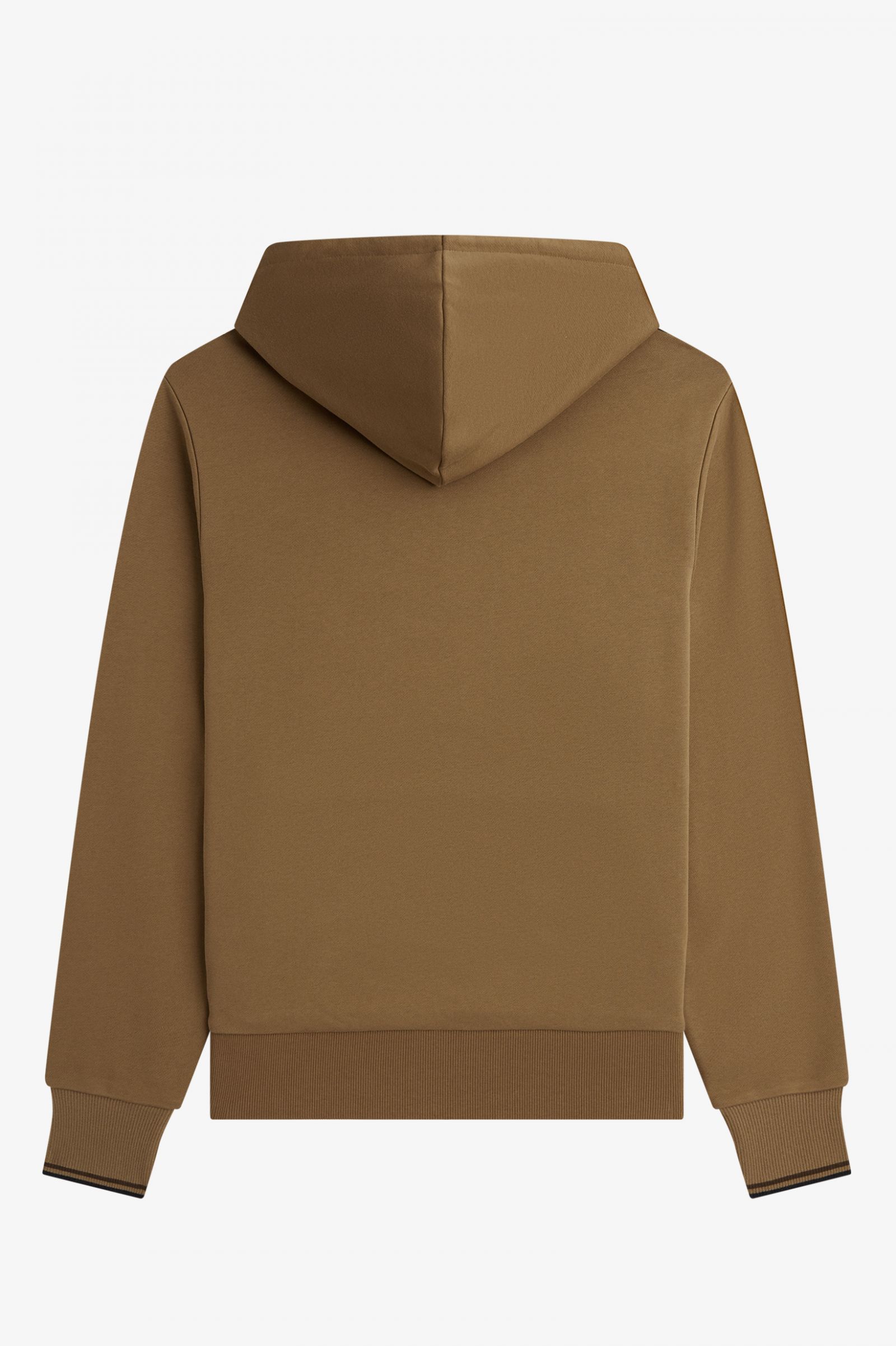 Tipped Hooded Sweatshirt Shaded Stone / Burnt Tobacco