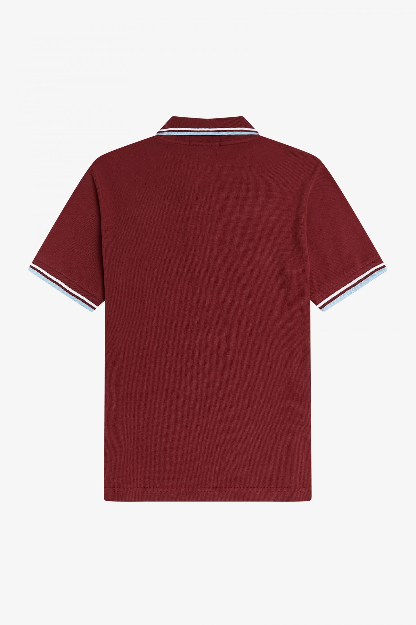 The Fred Perry ShirtM12 Maroon / White / Ice