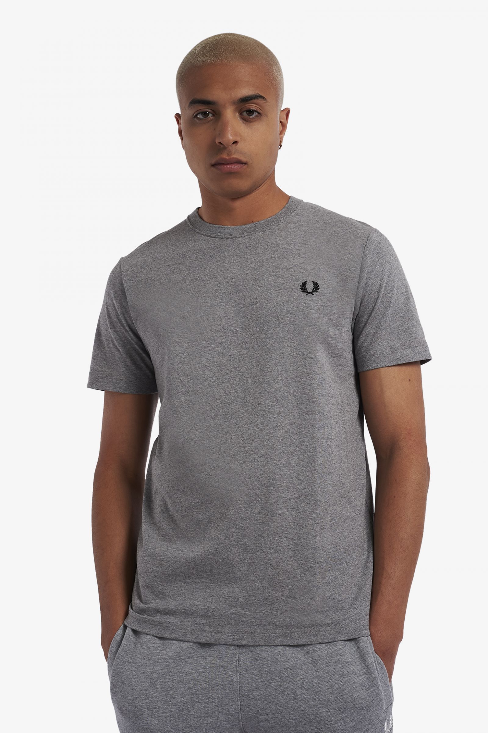 Crew Neck T-Shirt Steel Marl