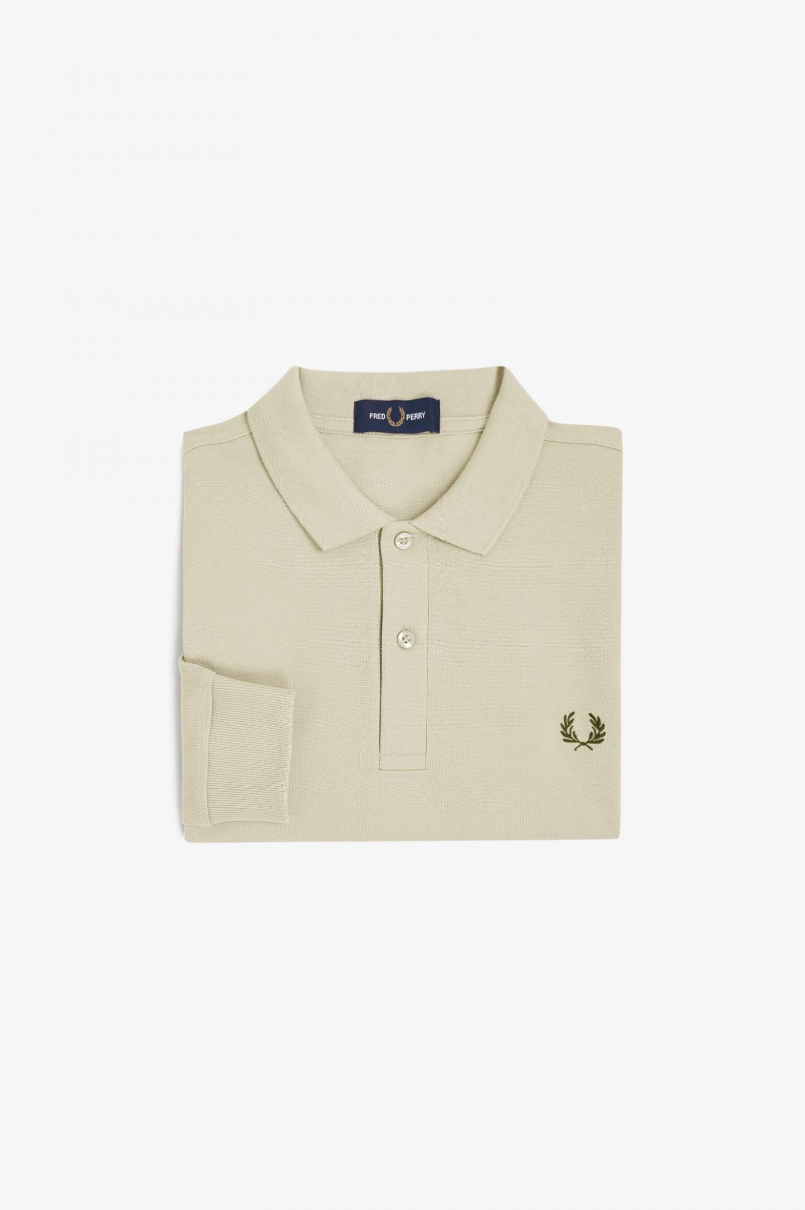 The Fred Perry ShirtM6006 Oatmeal / Field Green