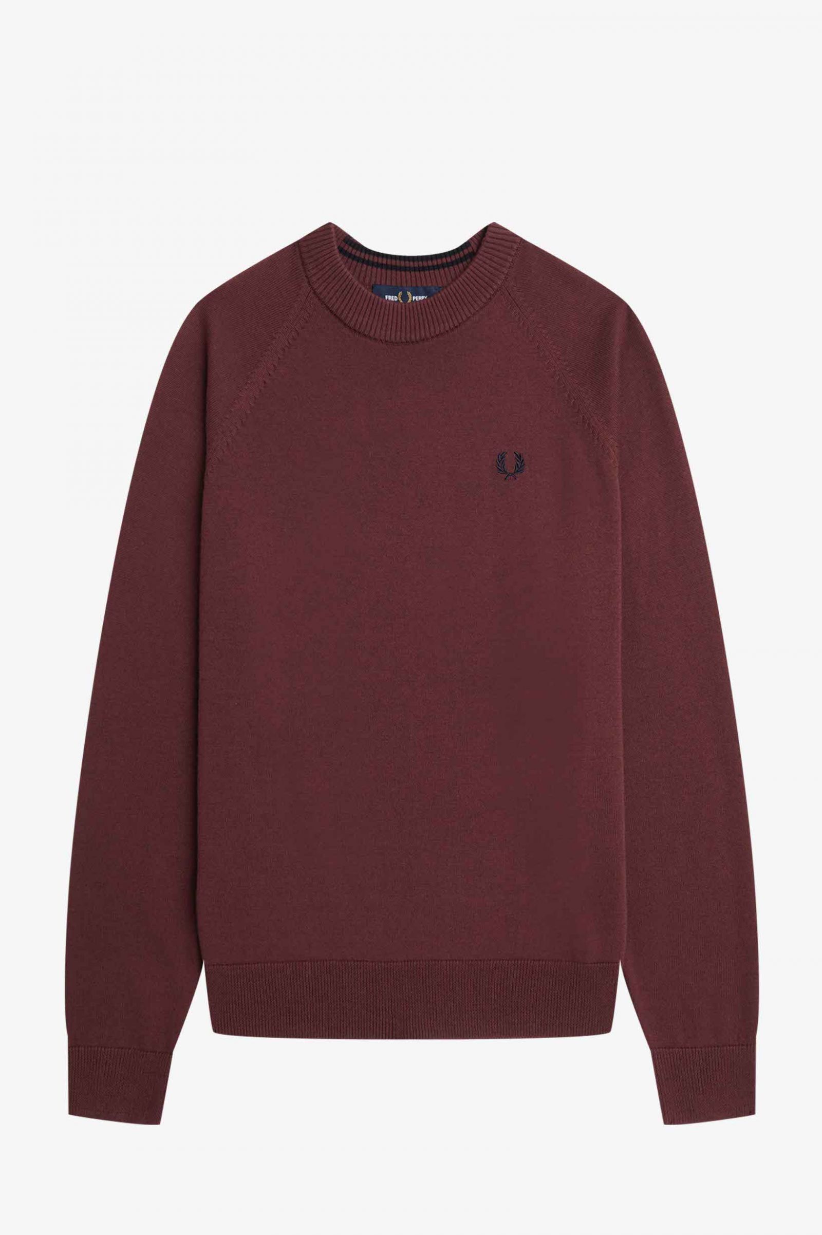 Crew Neck Jumper Oxblood