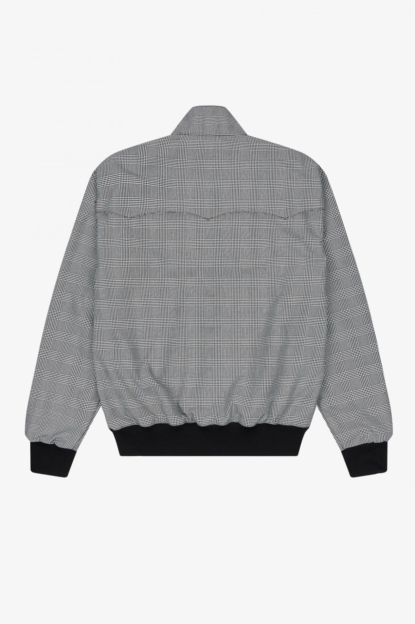 Made In EnglandPrince of Wales Harrington Jacket Navy