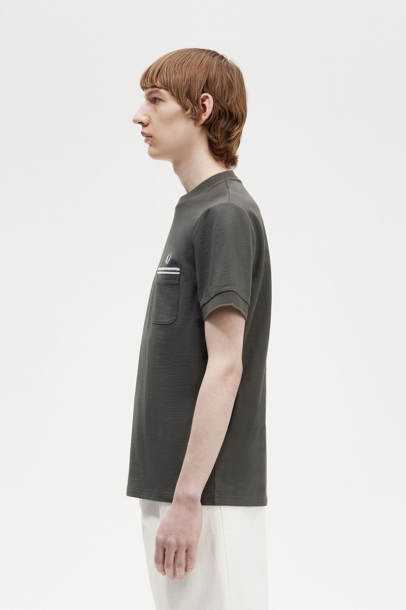 Twin Tipped Pocket T-Shirt Field Green