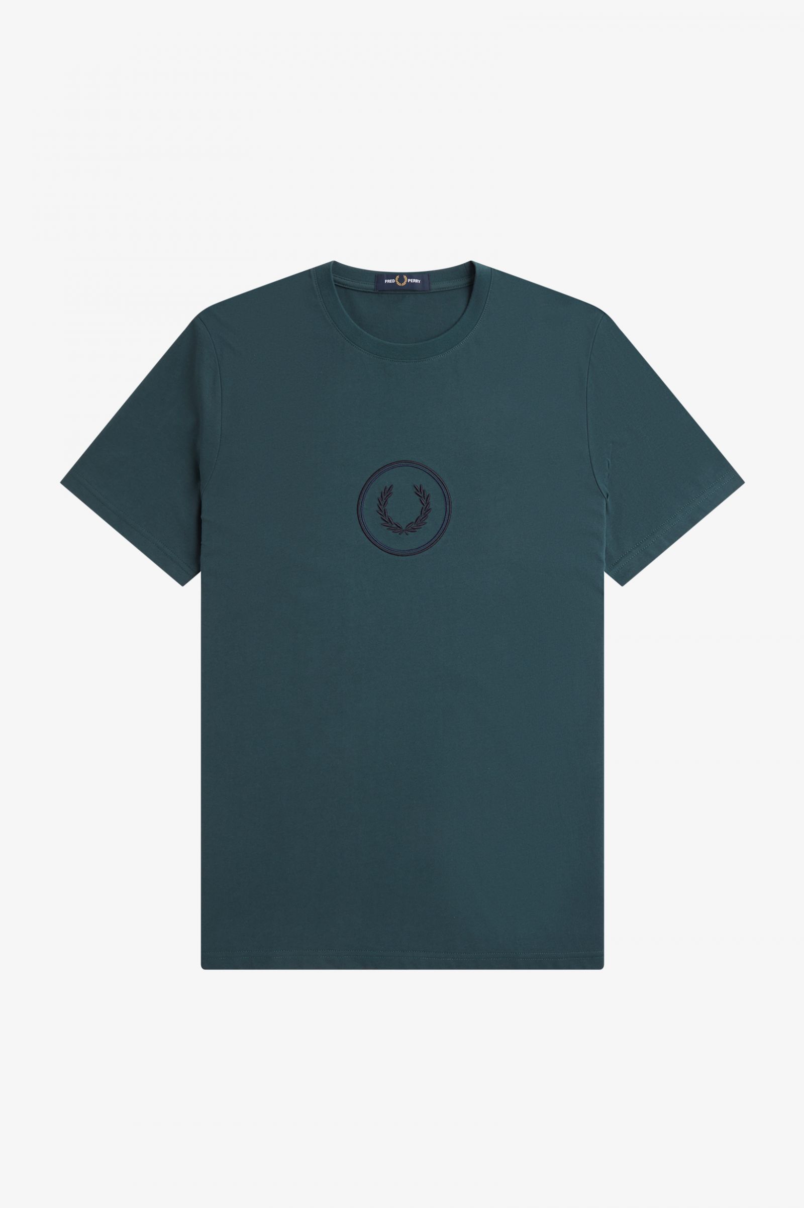 Circle Branding T-Shirt Petrol Blue