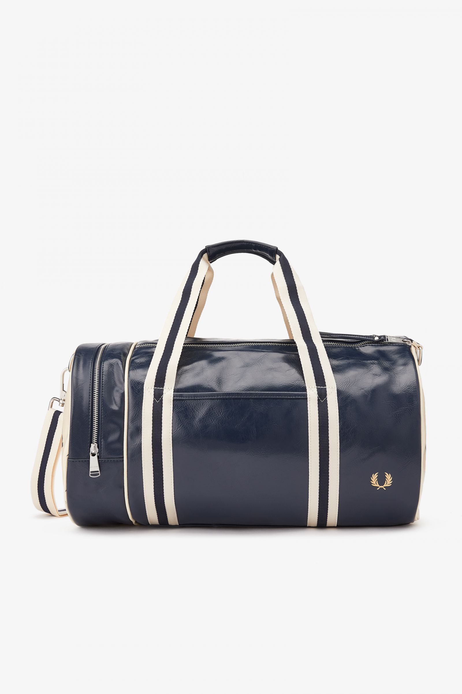 Classic Barrel Bag Navy / Ecru