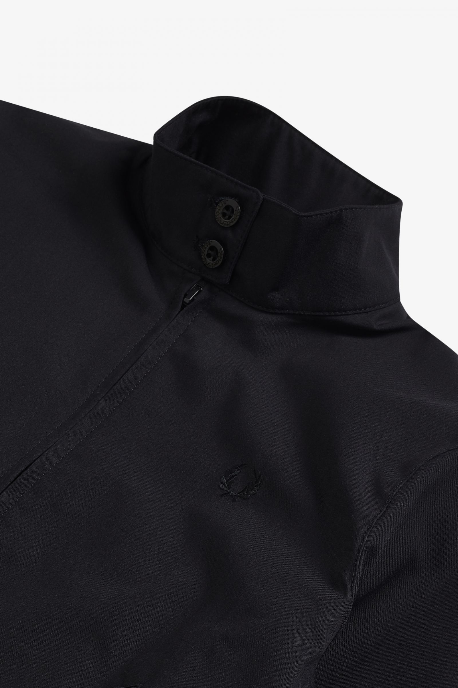 Made In EnglandHarrington Jacket Black / Champagne / Champagne