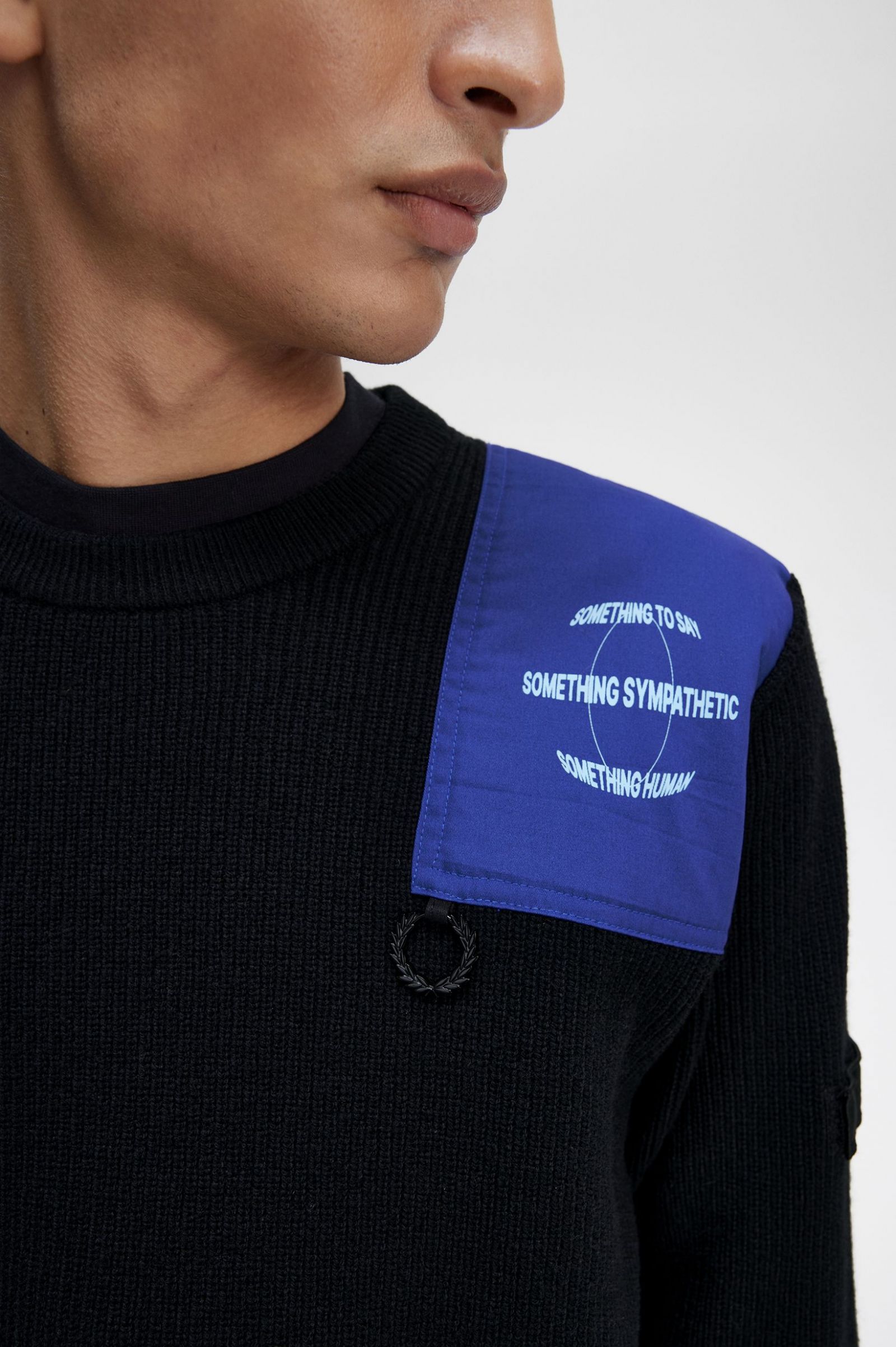Raf SimonsPatch Detail Jumper Black