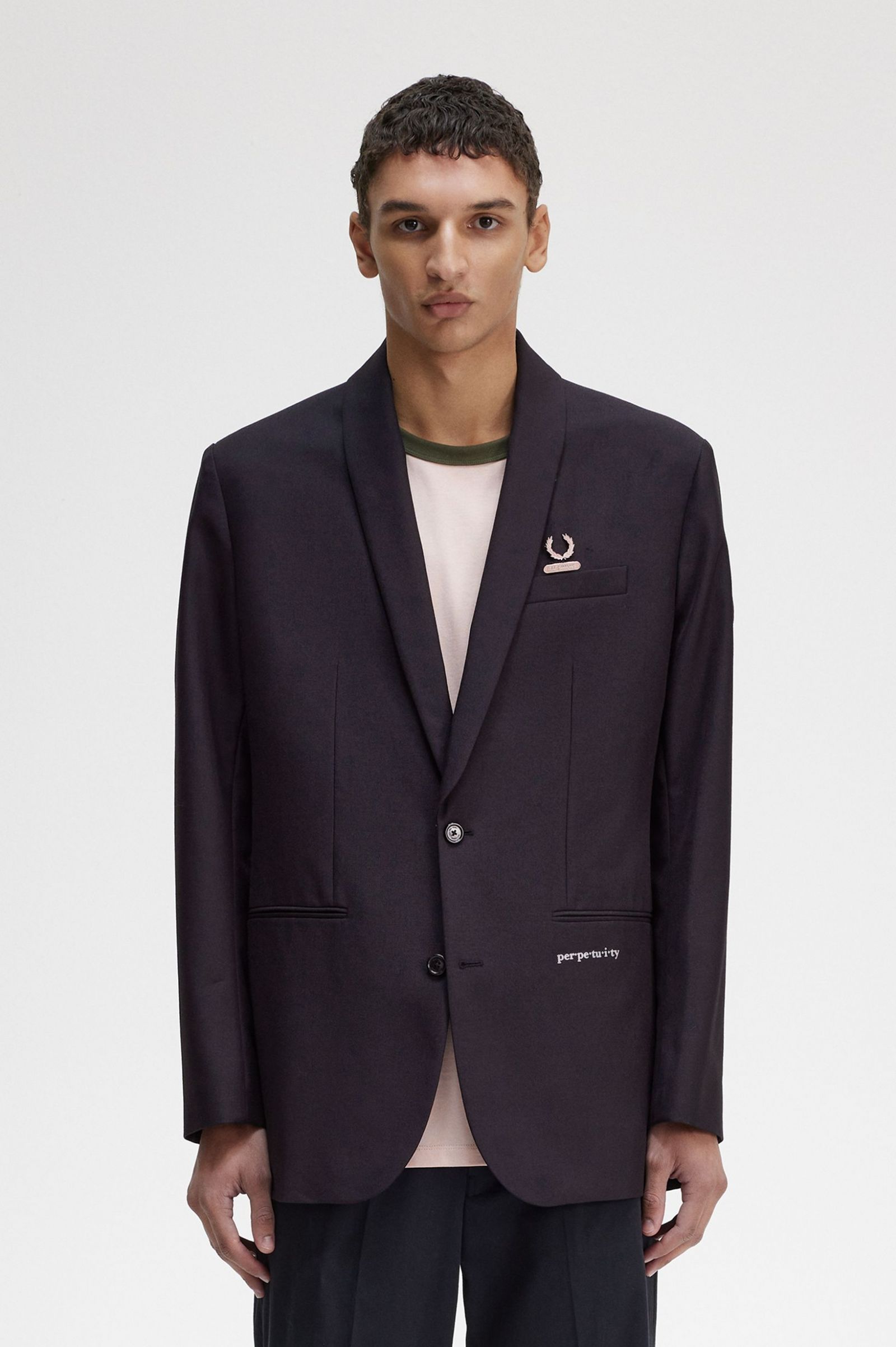 Raf SimonsShawl Collar Blazer Black