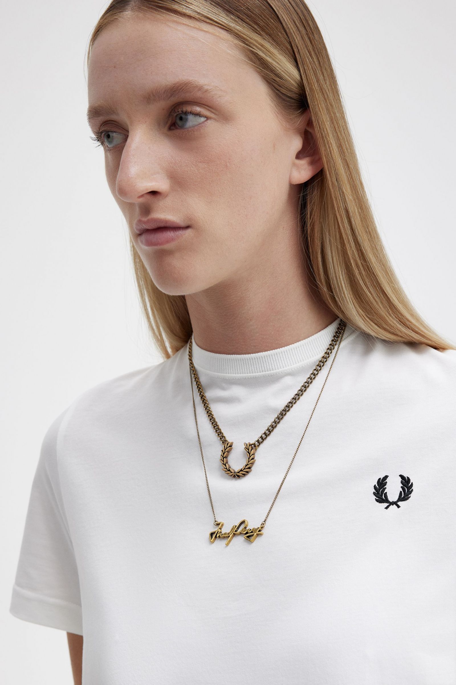 Fred Perry Necklace Gold