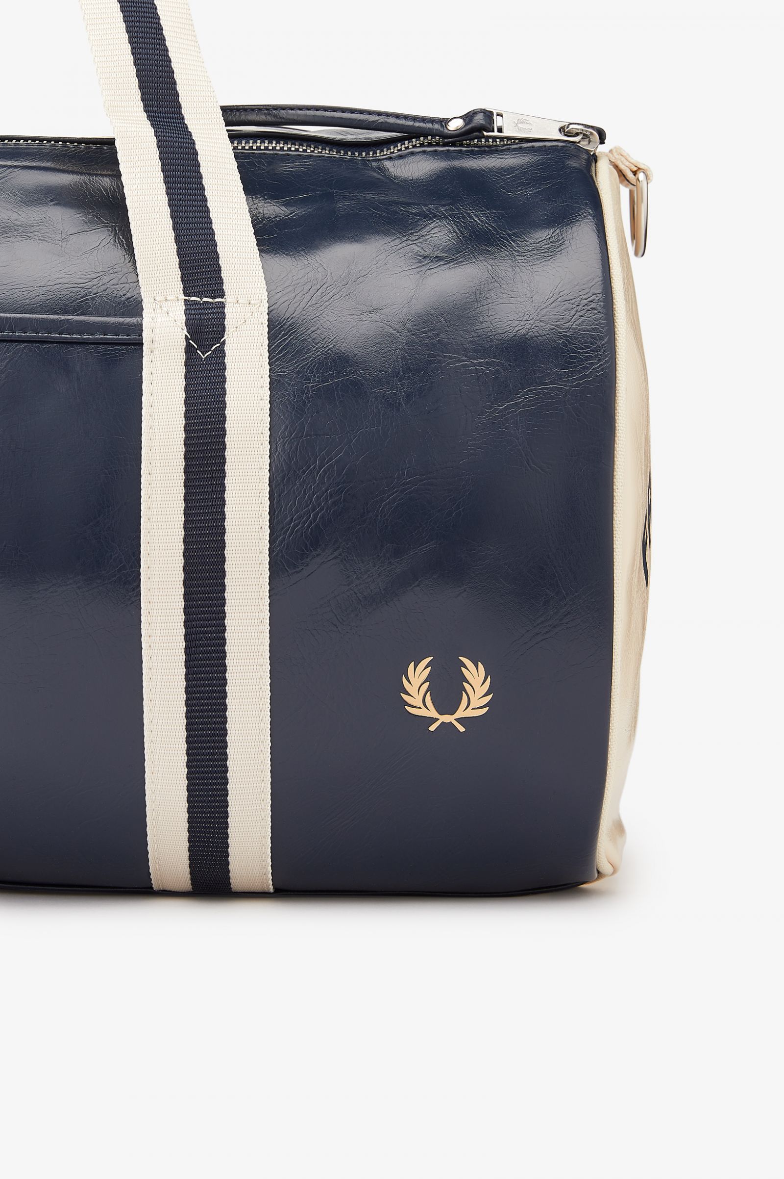 Classic Barrel Bag Navy / Ecru