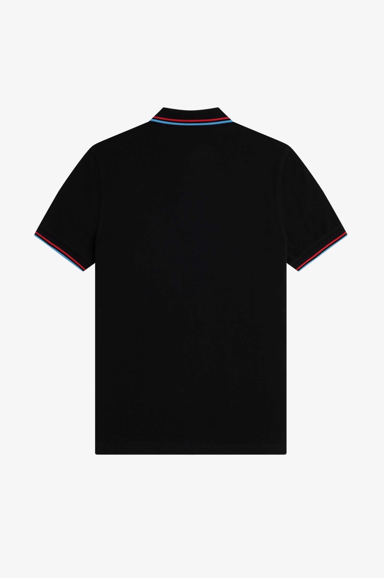 The Fred Perry ShirtM3600 Black / Washed Red / Soft Blue
