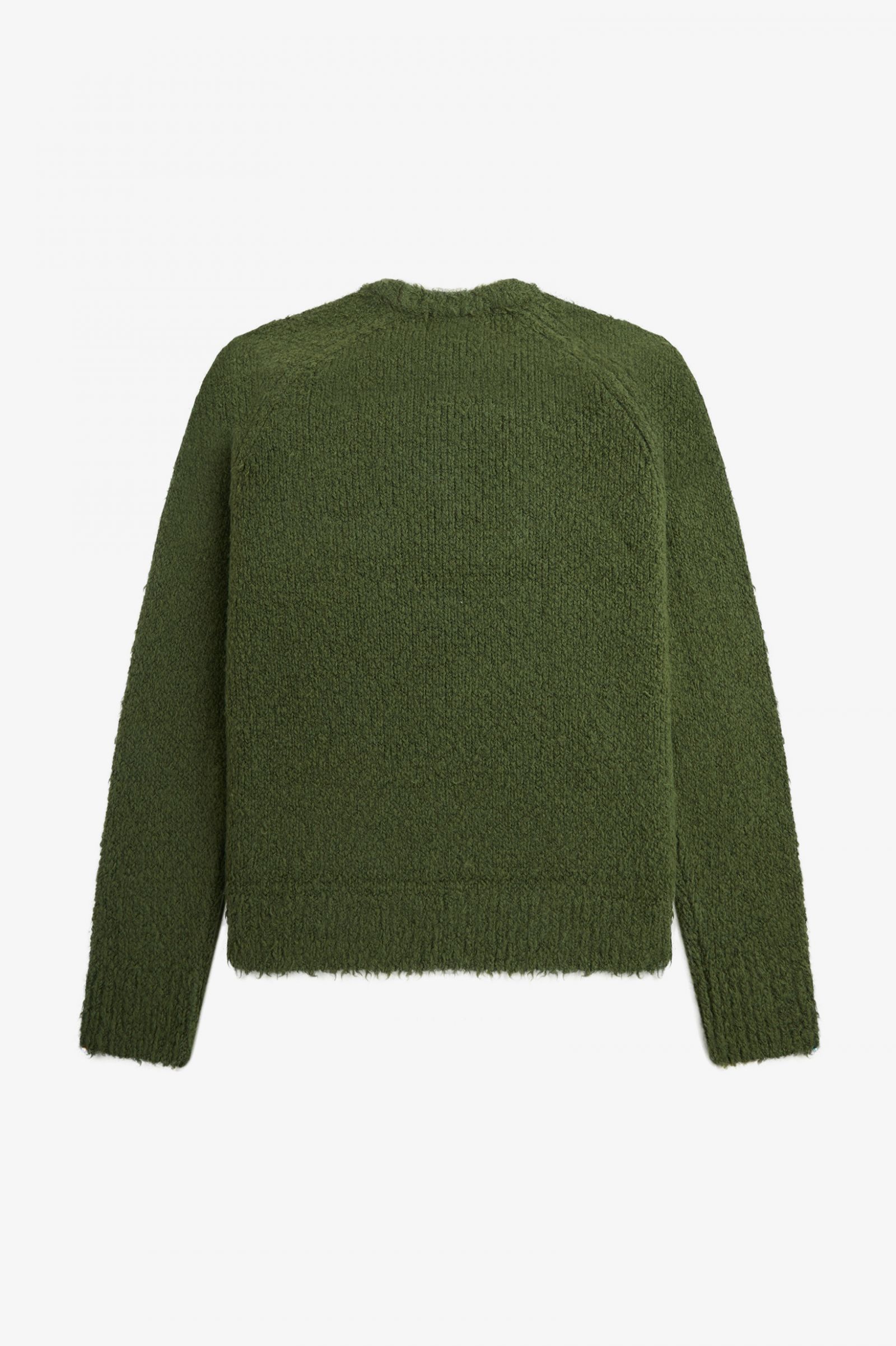 Raf SimonsTextured Knitted Jumper Chive