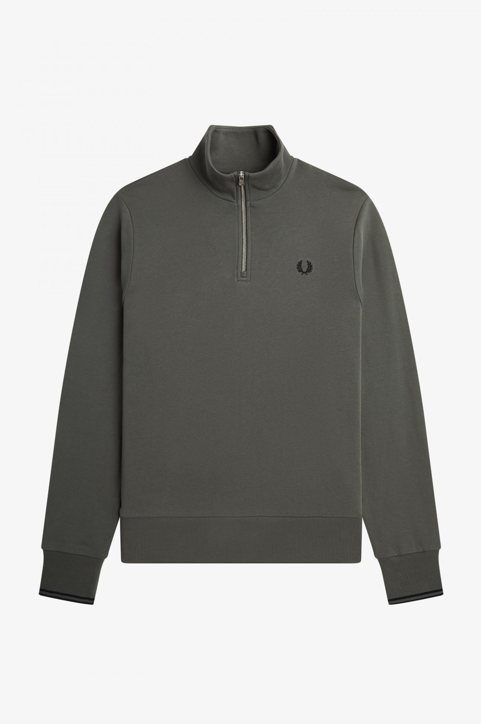 Half Zip Sweatshirt Field Green