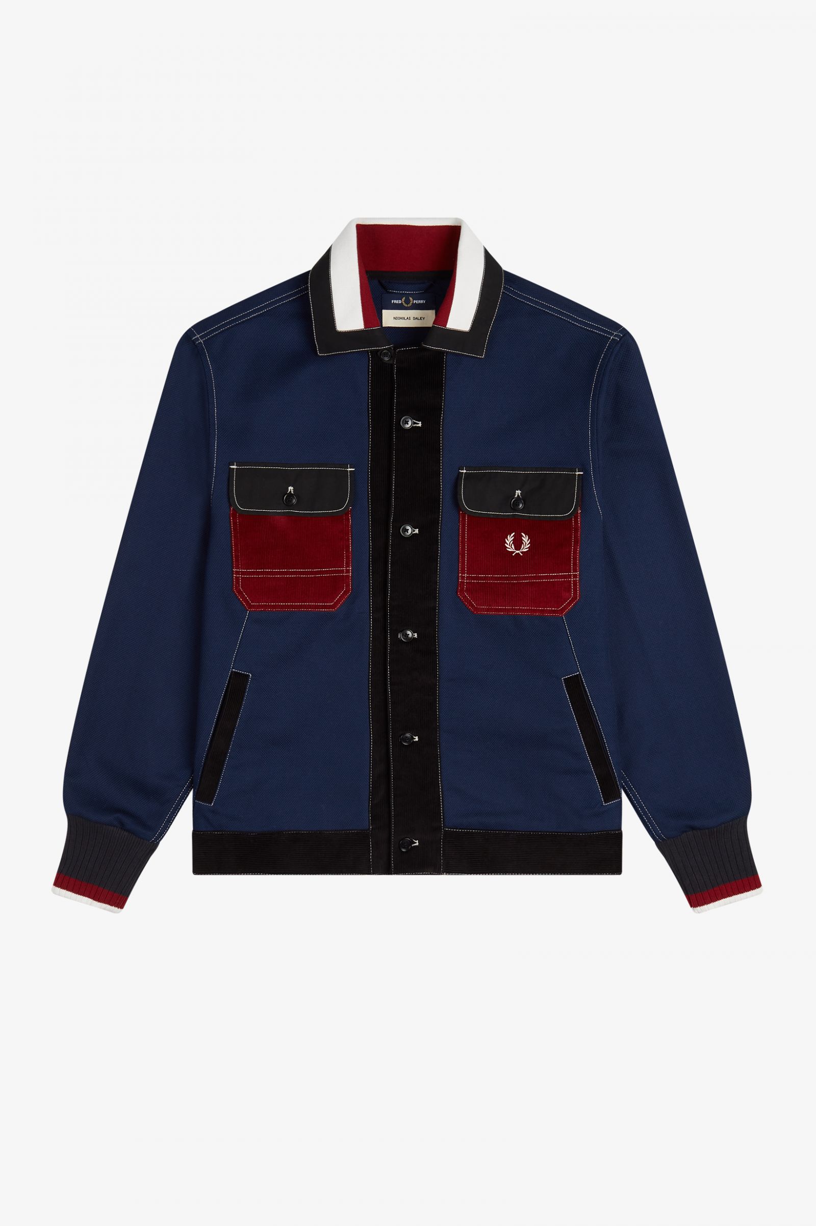 Nicholas DaleyFour Pocket Overshirt Antique Bronze