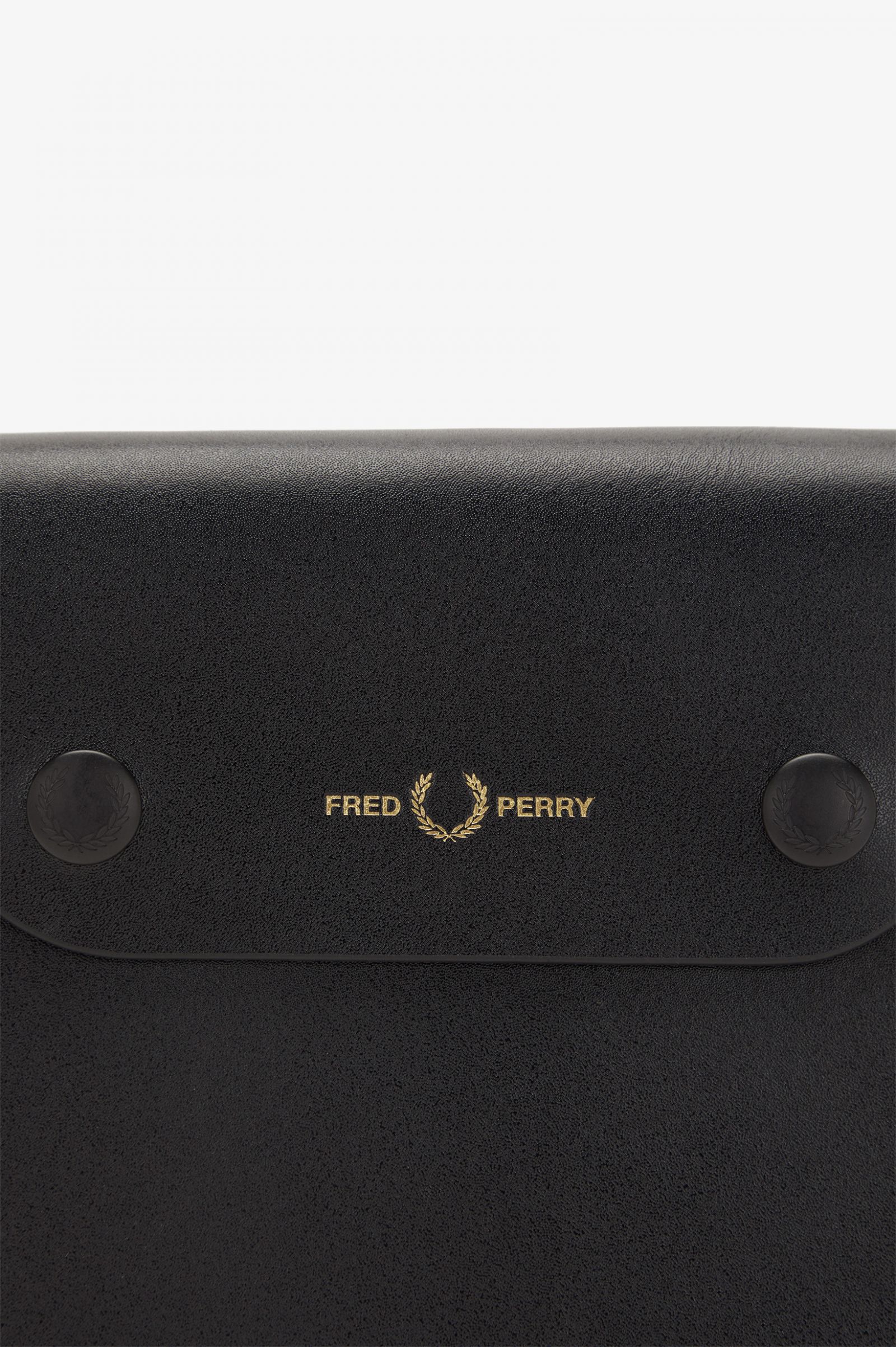 Burnished Leather Pouch Black