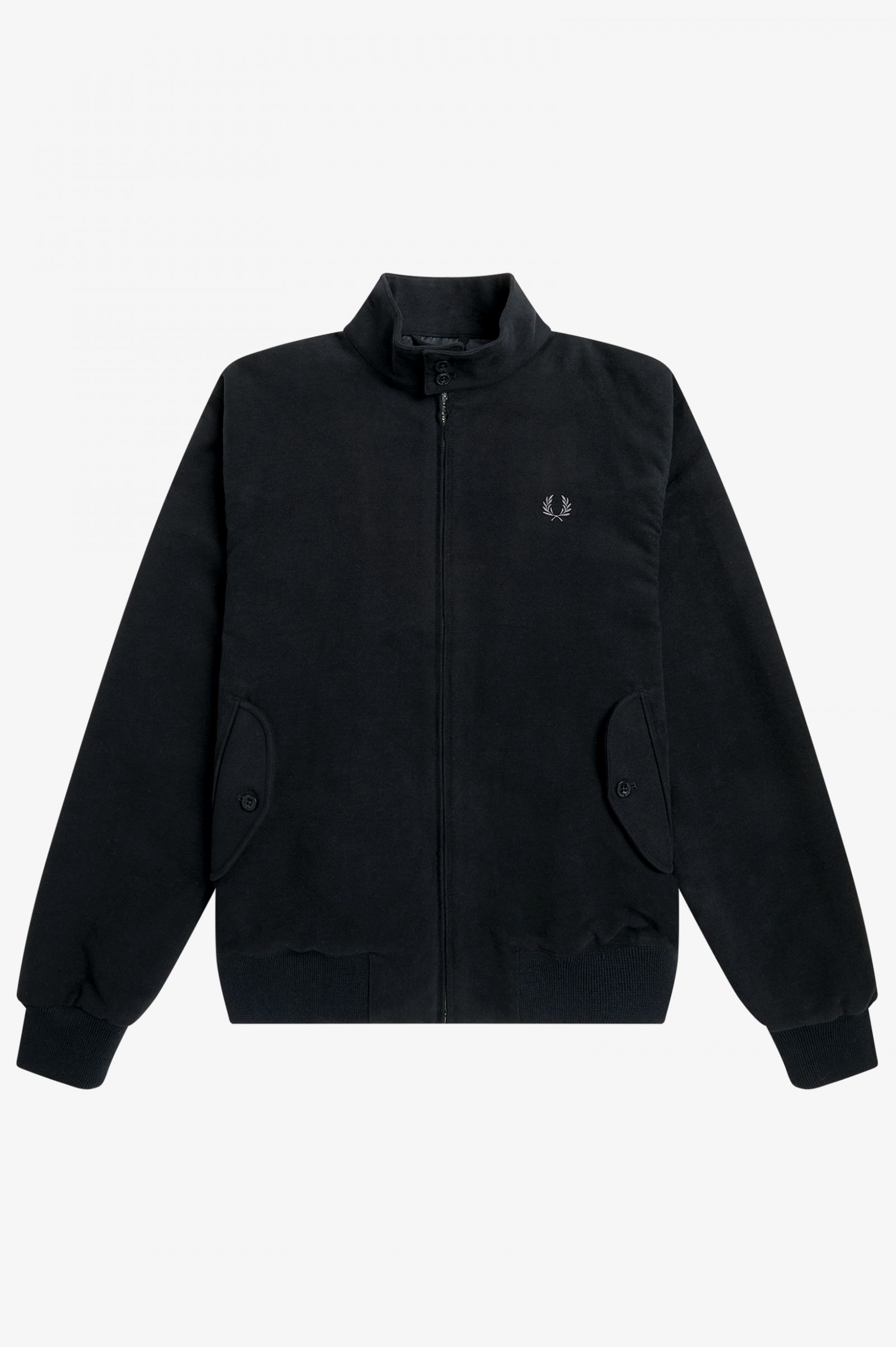 Made In EnglandMoleskin Harrington Jacket Black