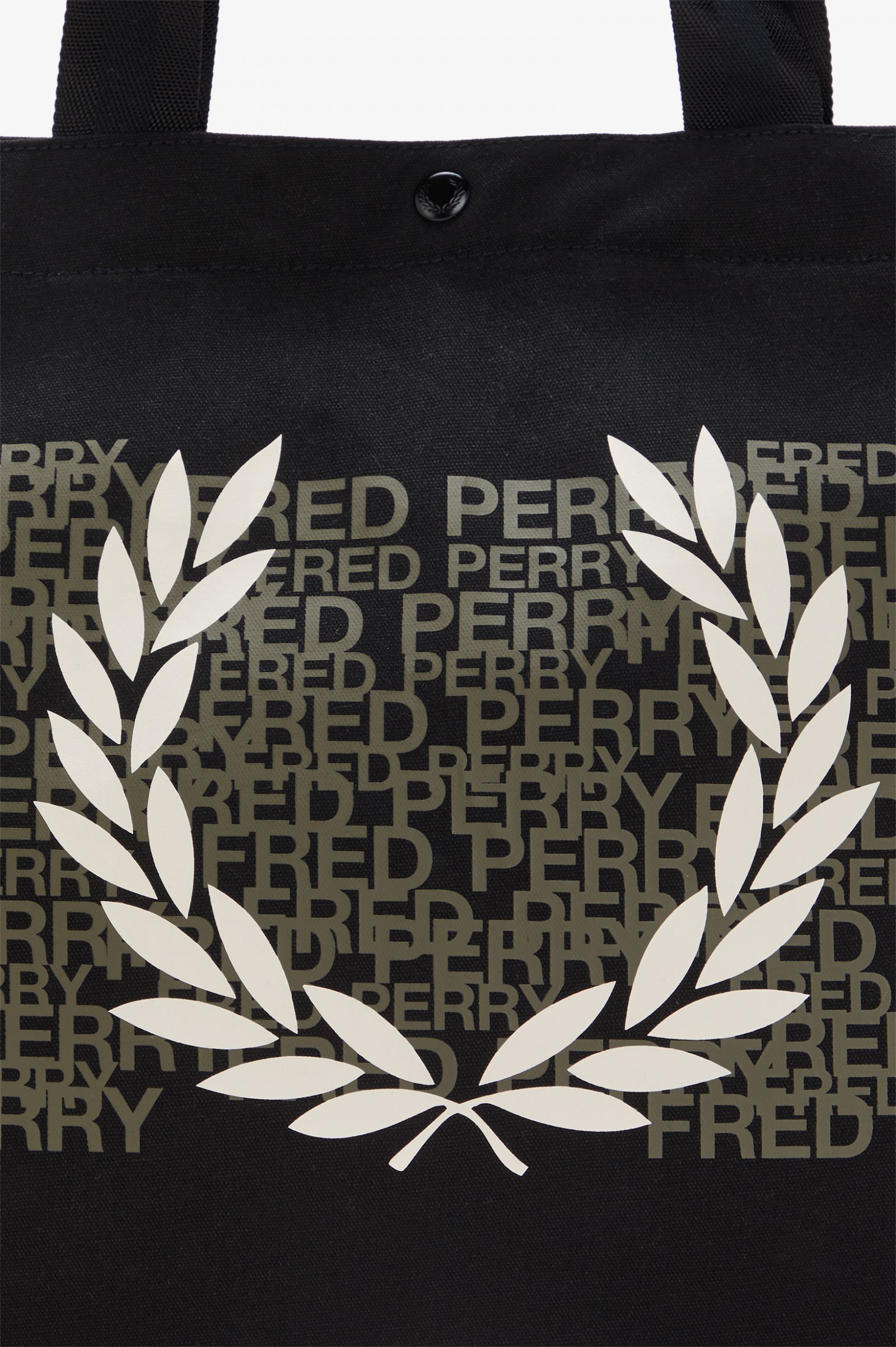 Laurel Wreath Tote Bag Black