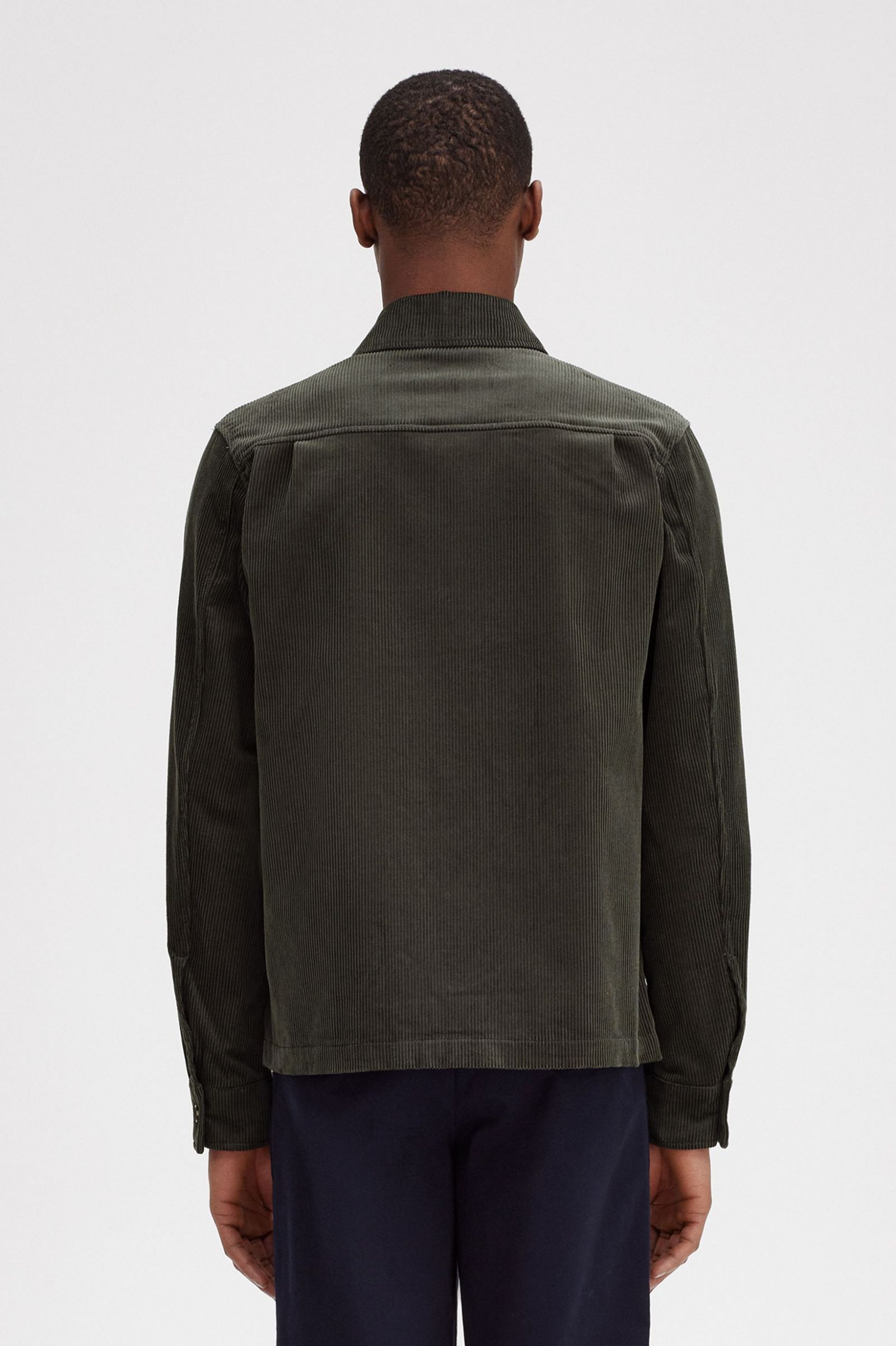 Cord Overshirt Field Green
