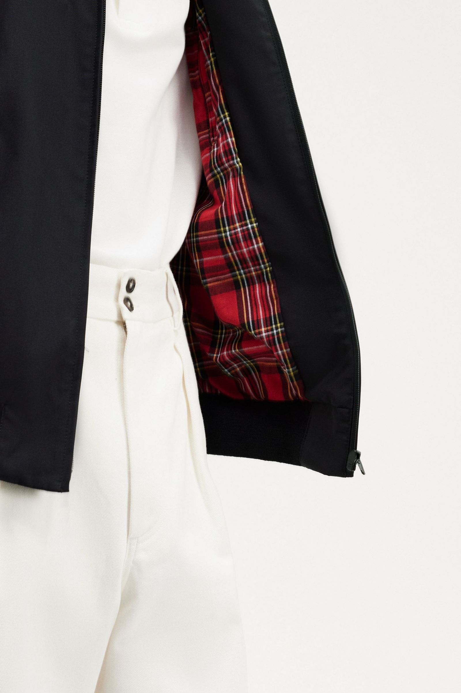 Made In EnglandHarrington Jacket Black