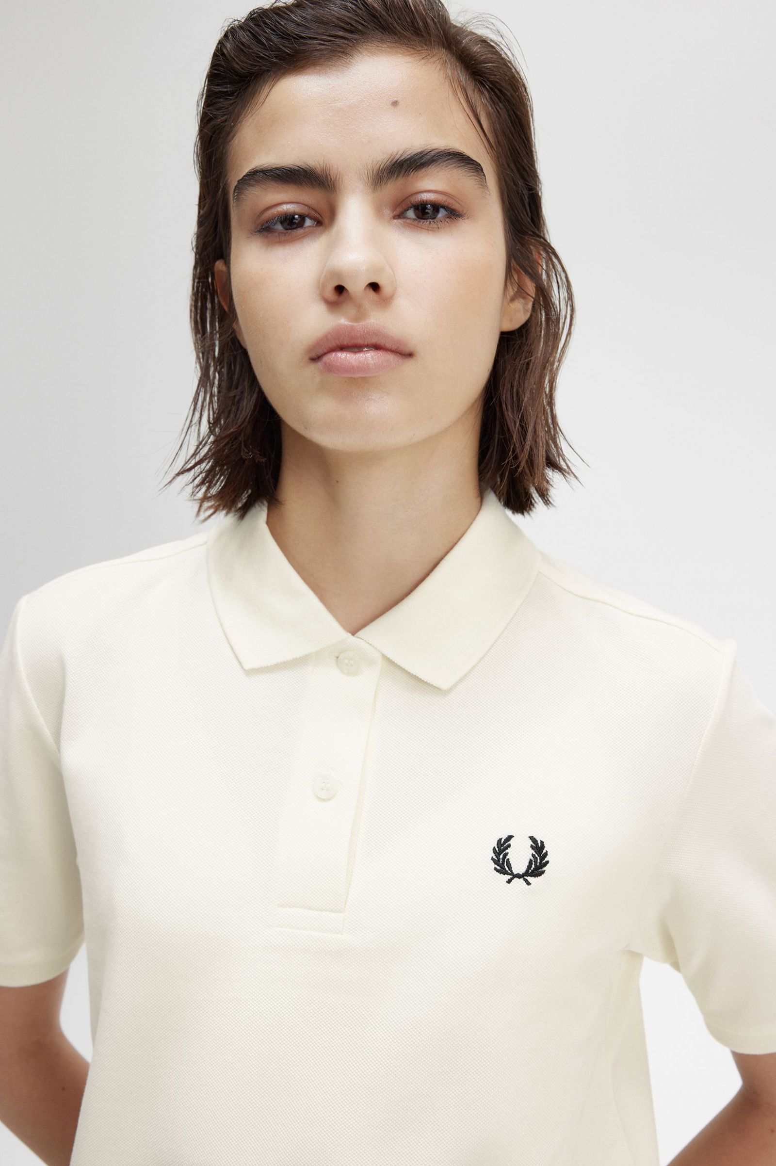 The Fred Perry ShirtG6000 Ecru / Black