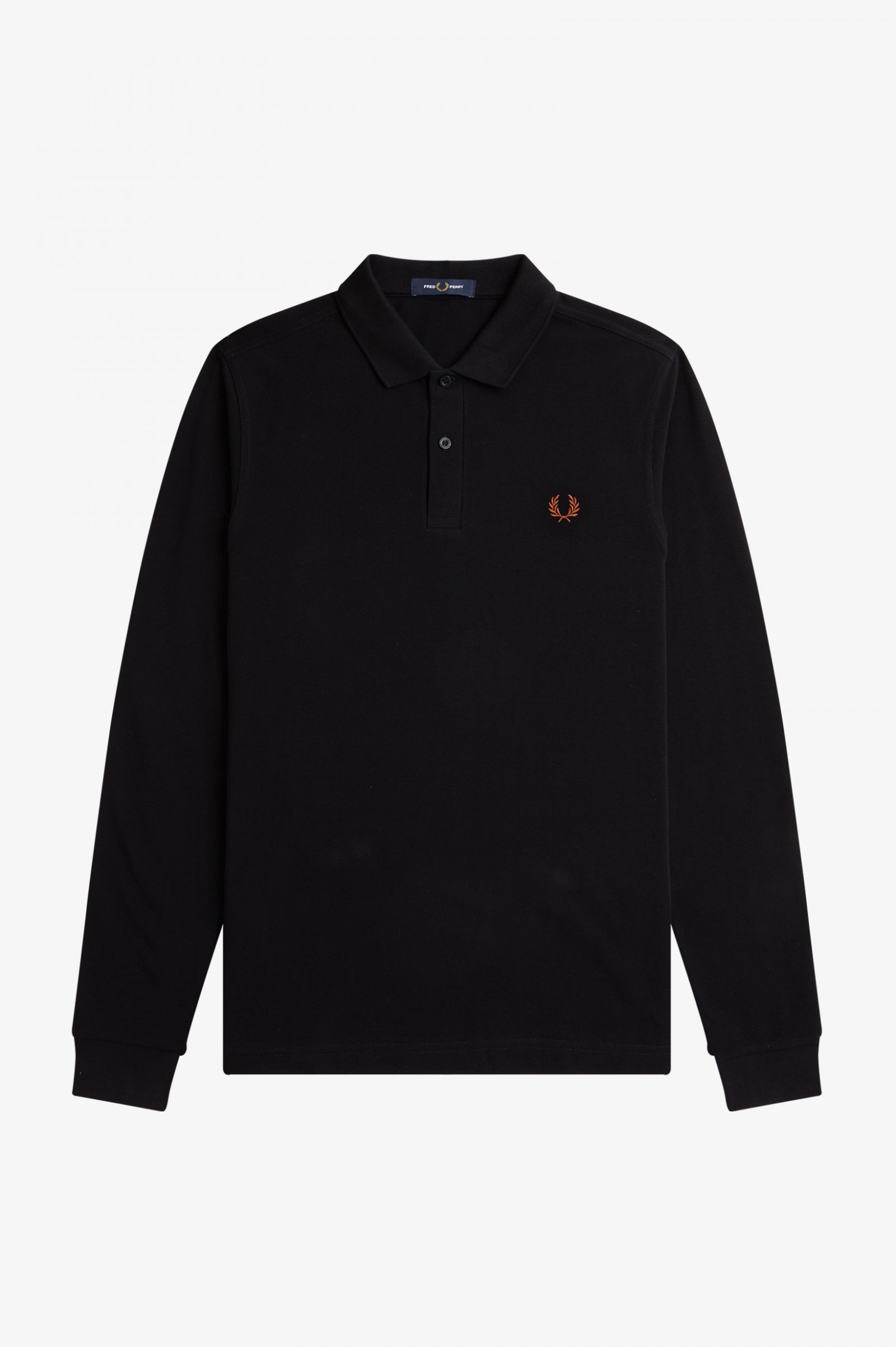 The Fred Perry ShirtM6006 Black / Whisky Brown