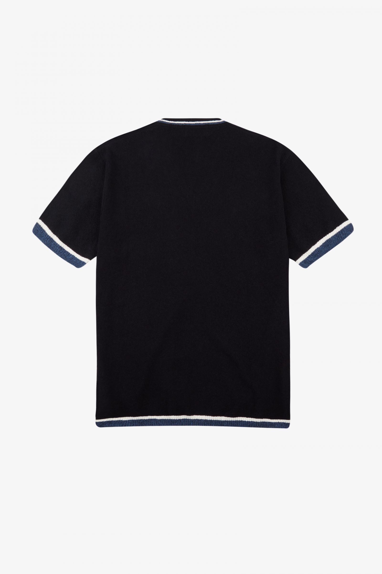 ReissuesTowelling V-Neck Jumper Ecru