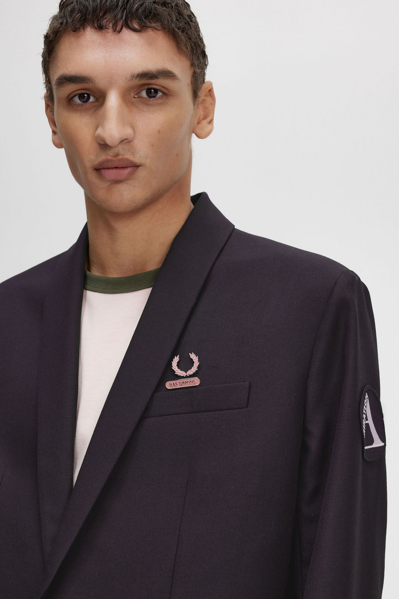 Raf SimonsShawl Collar Blazer Black