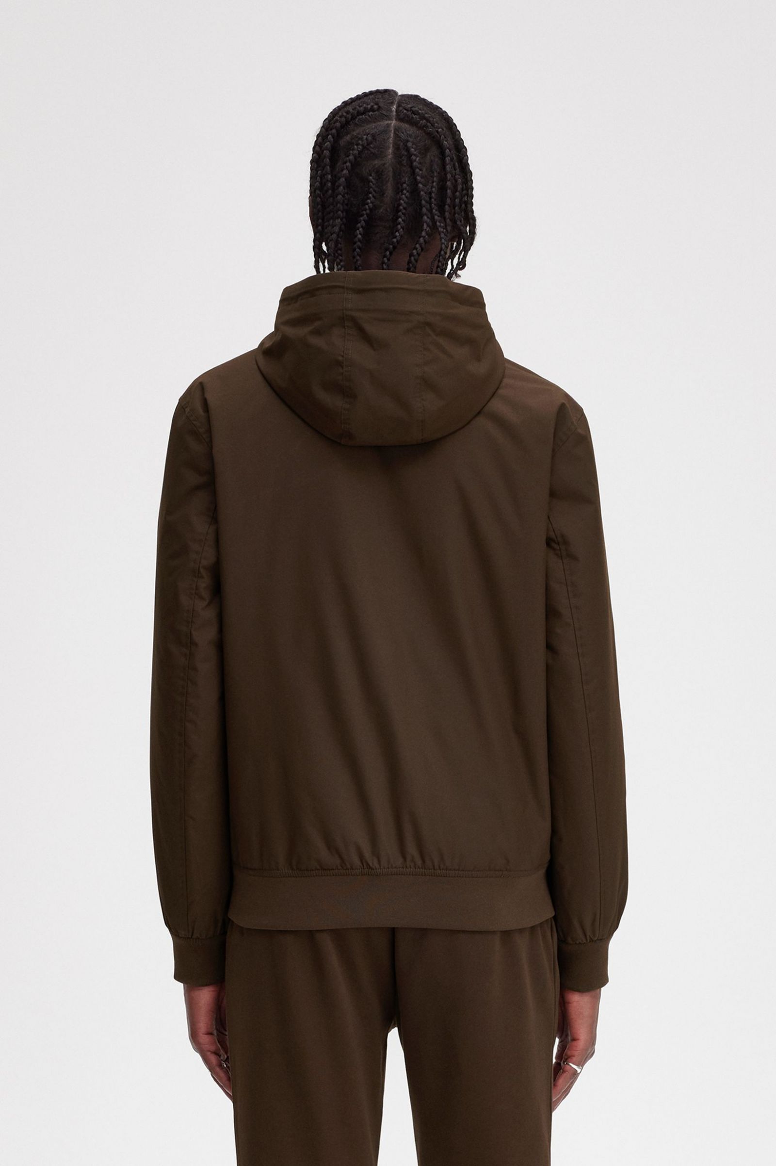 Padded Hooded Brentham Jacket Burnt Tobacco