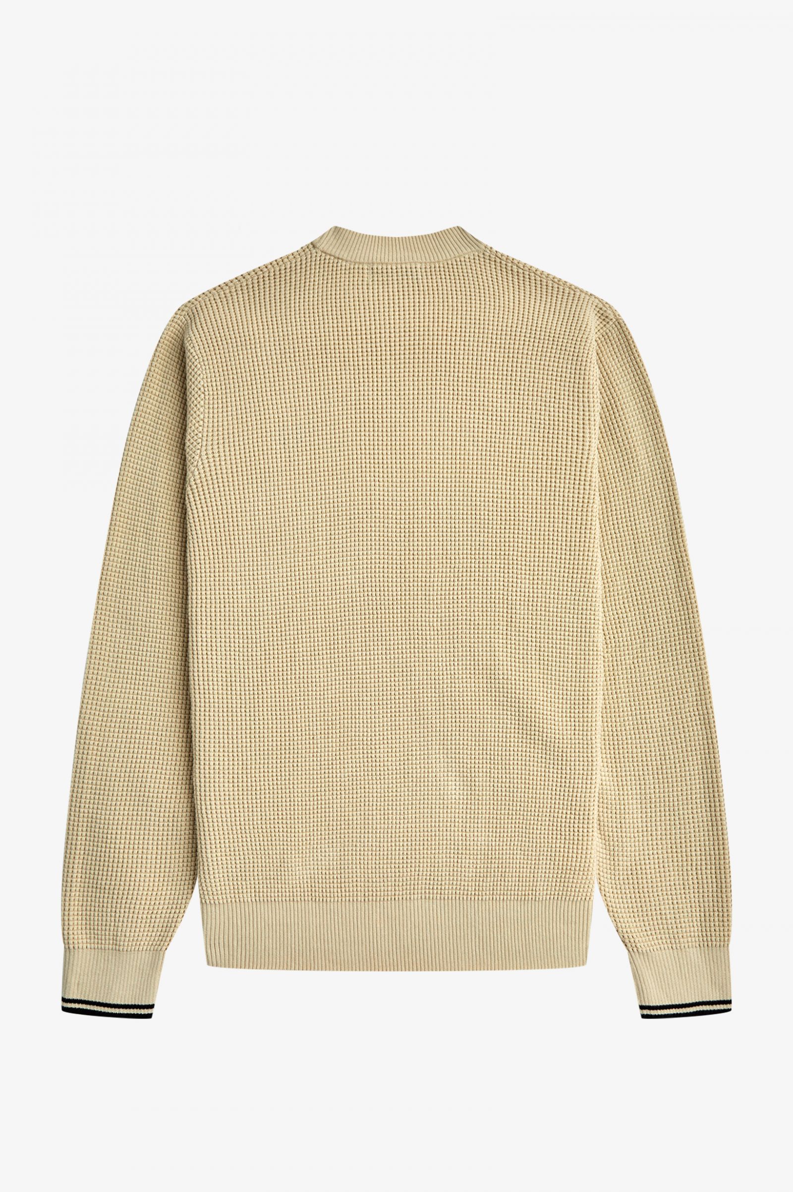Waffle Stitch Jumper Oatmeal