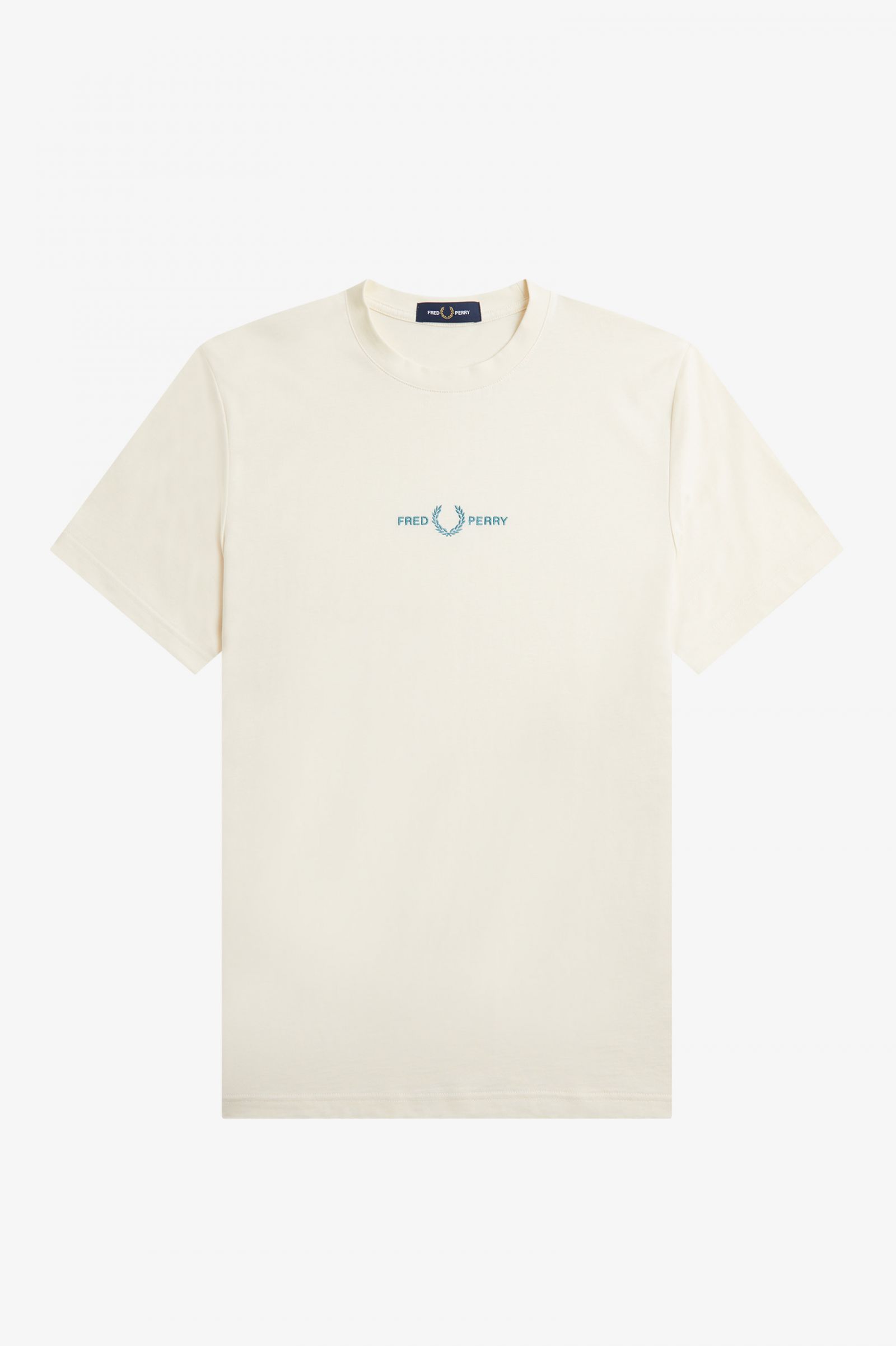 Embroidered T-Shirt Ecru