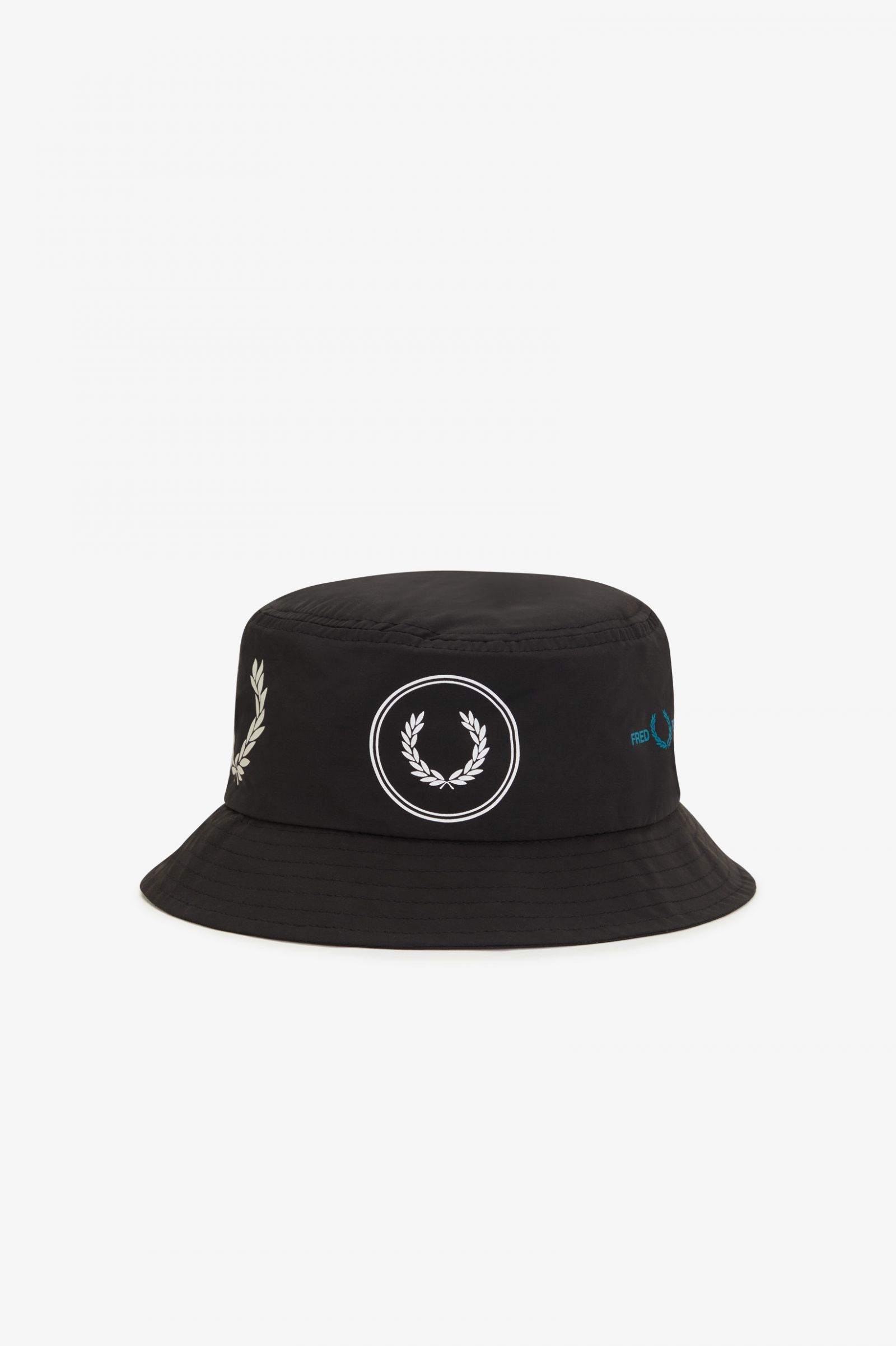 Graphic Branding Bucket Hat Black