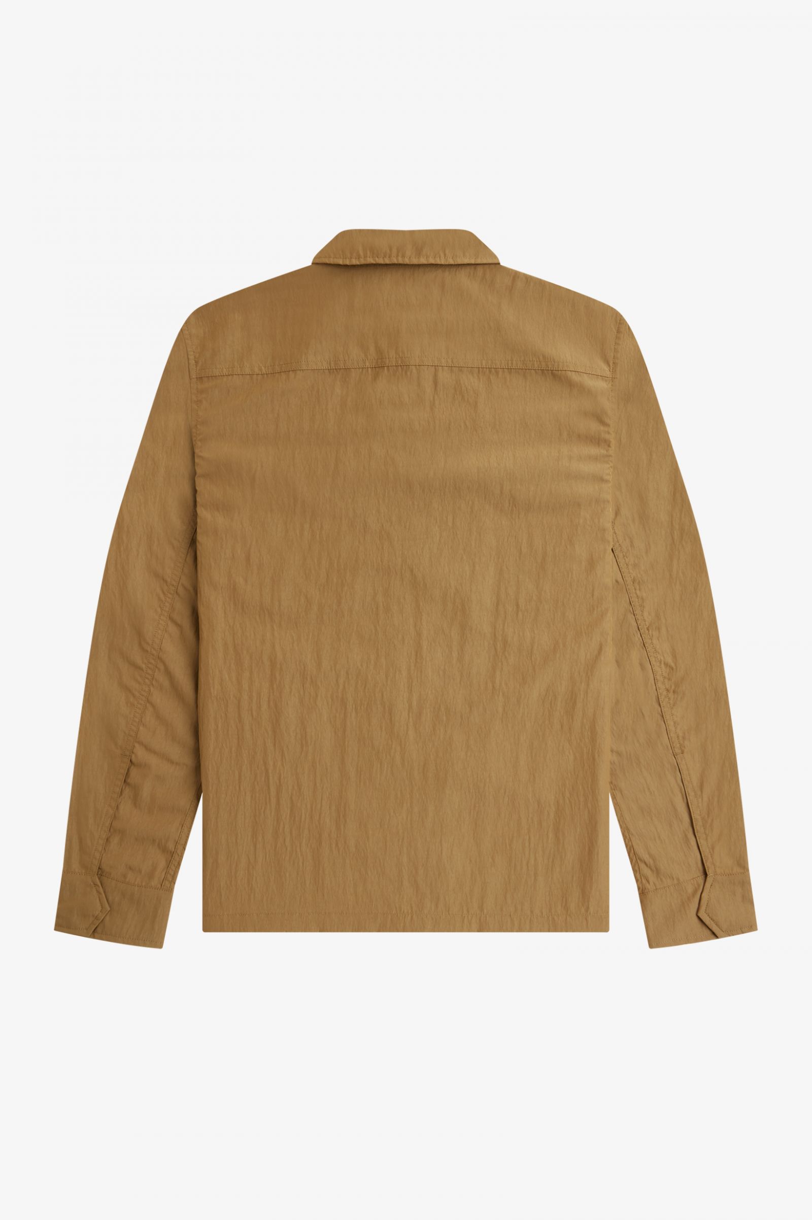 Lightweight Zip-Through Overshirt Shaded Stone