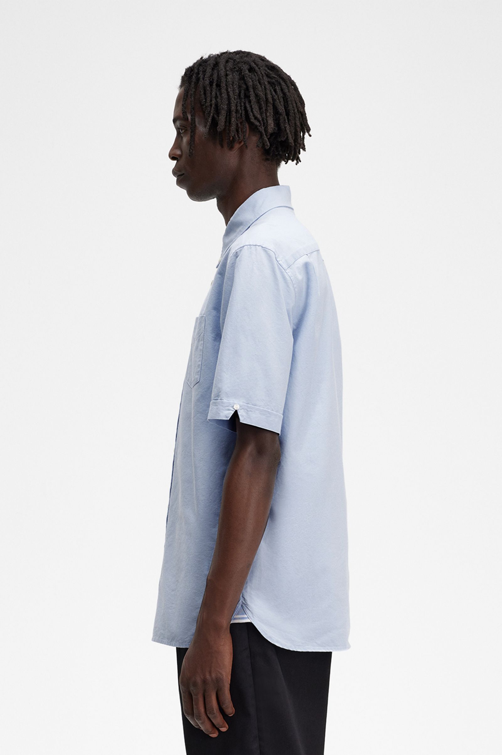 Oxford Shirt Light Smoke