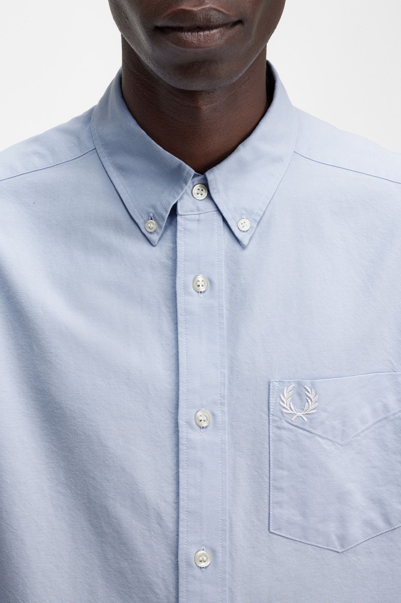 Oxford Shirt Light Smoke