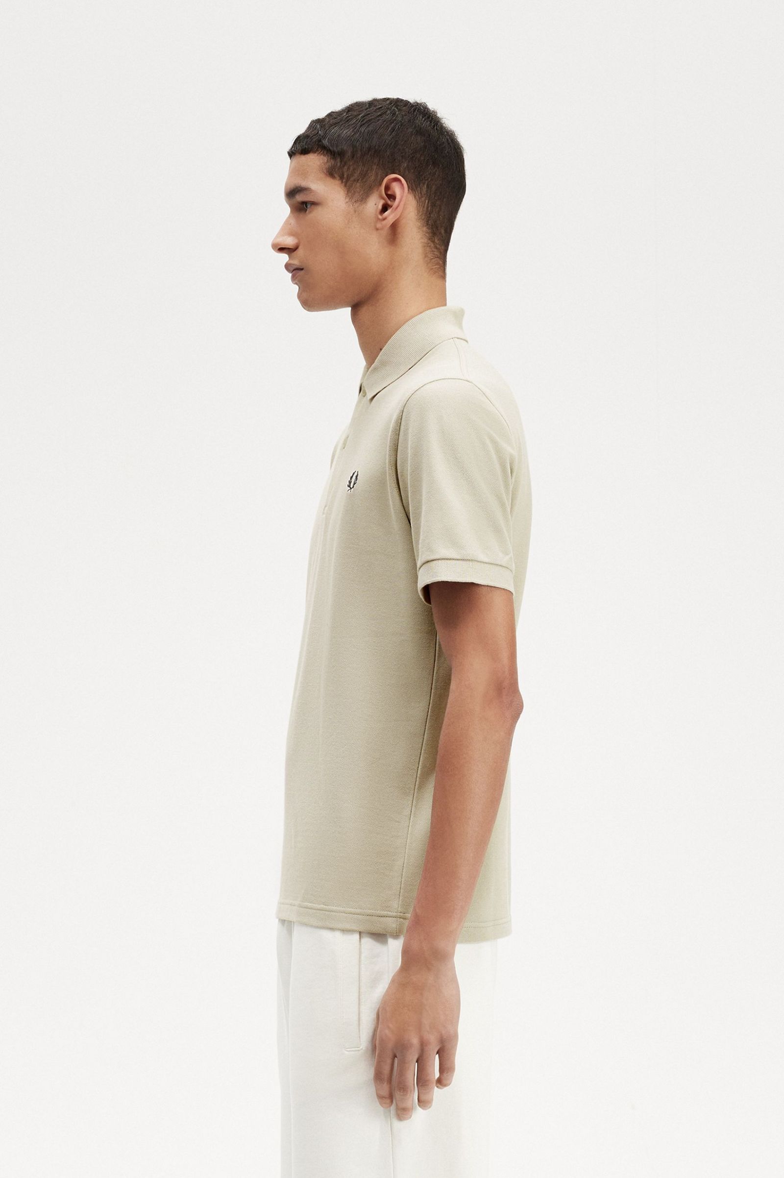 The Fred Perry ShirtM3 Light Oyster / Navy