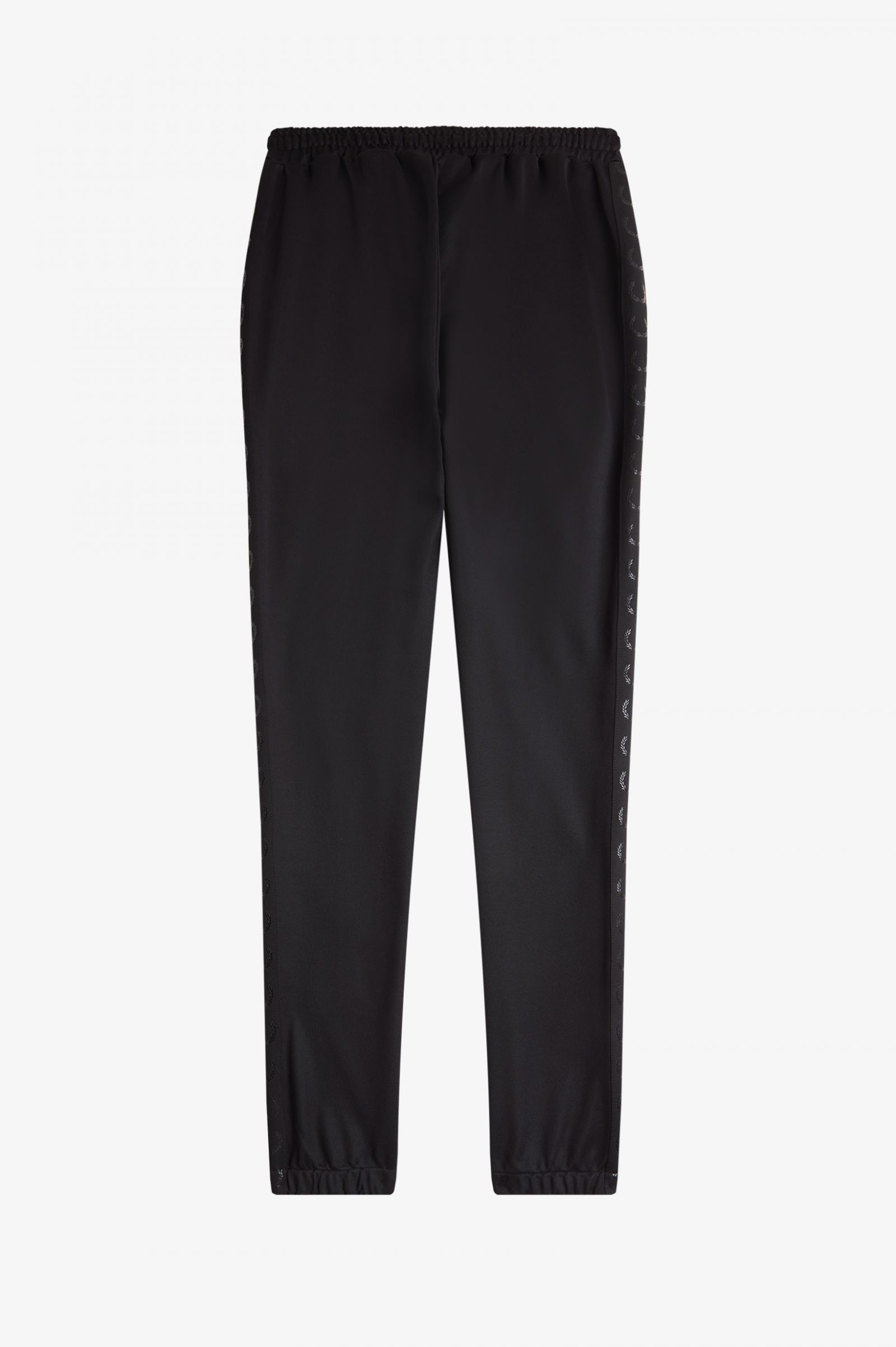 Taped Track Pants Black / Black