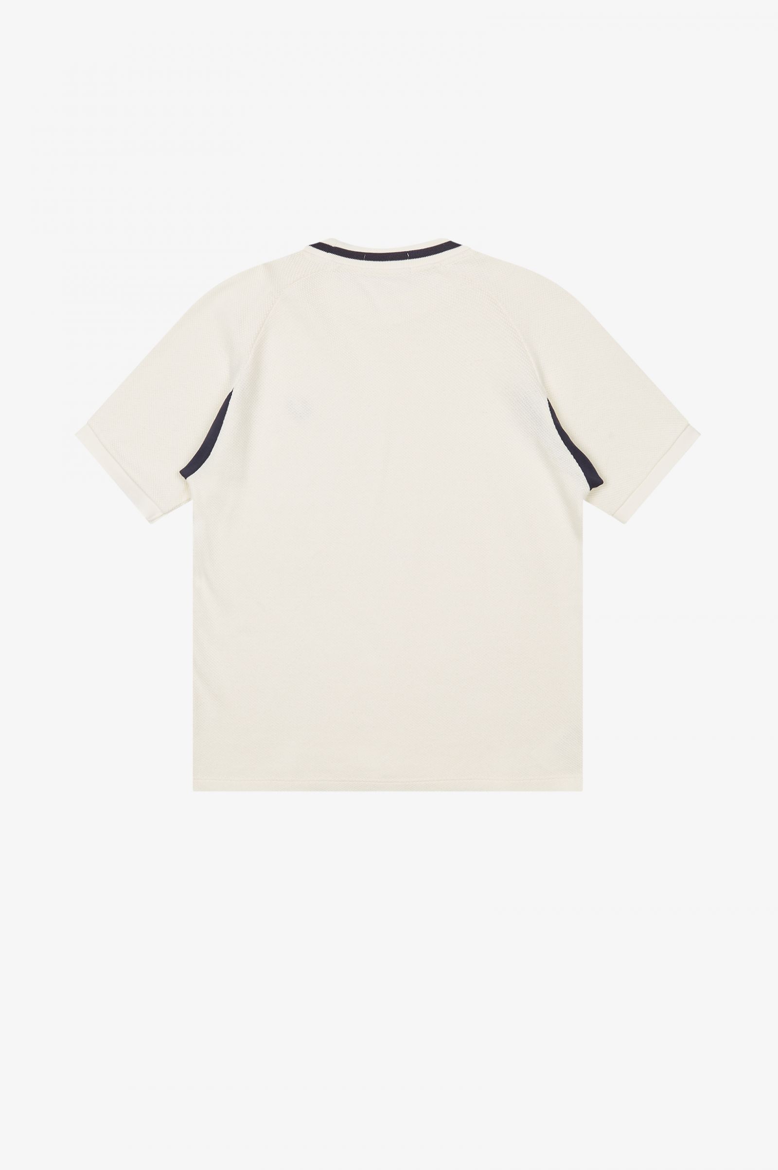 ReissuesMesh-Texture Piqué T-Shirt Soft Gold