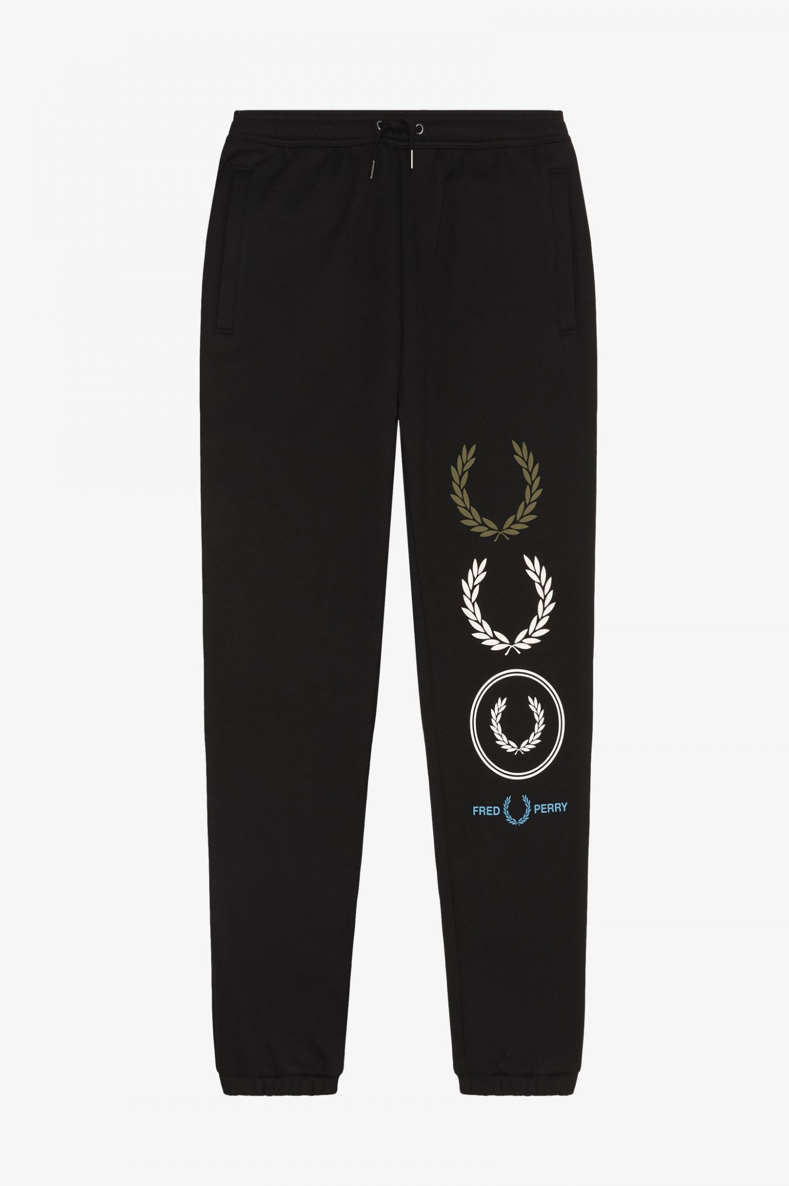 Graphic Branding Sweatpants Black