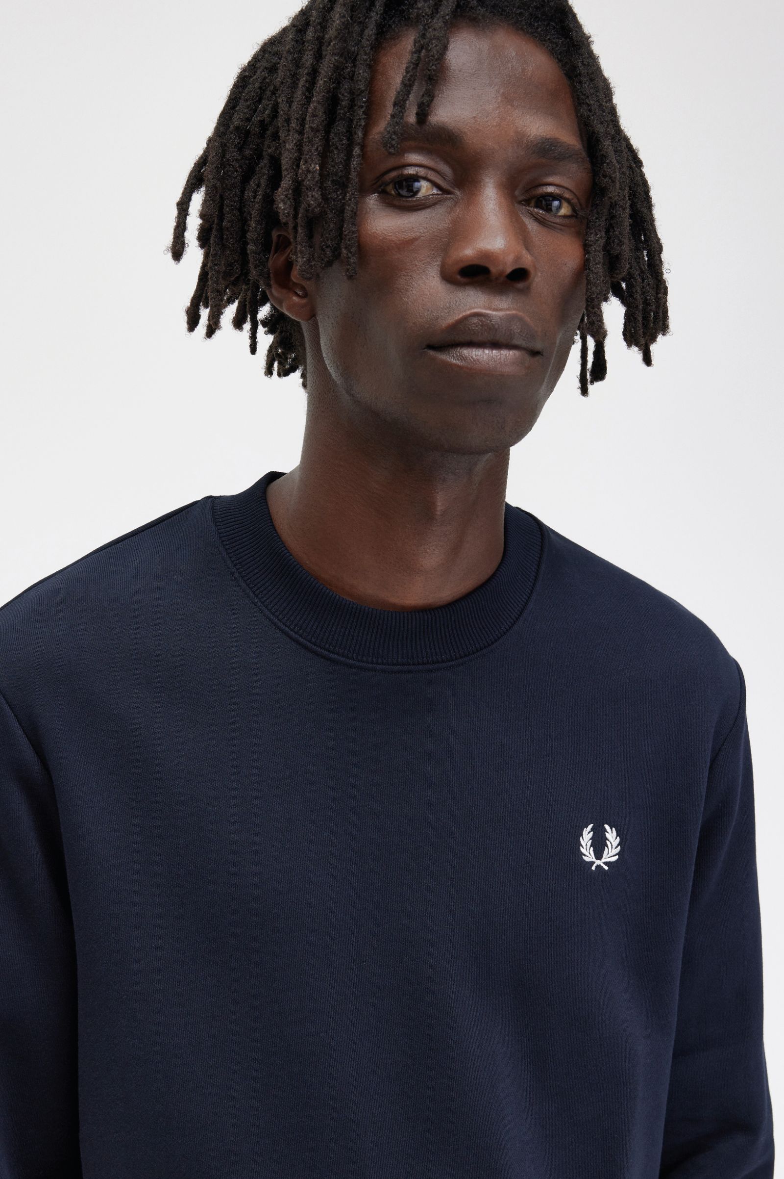 Crew Neck Sweatshirt Navy