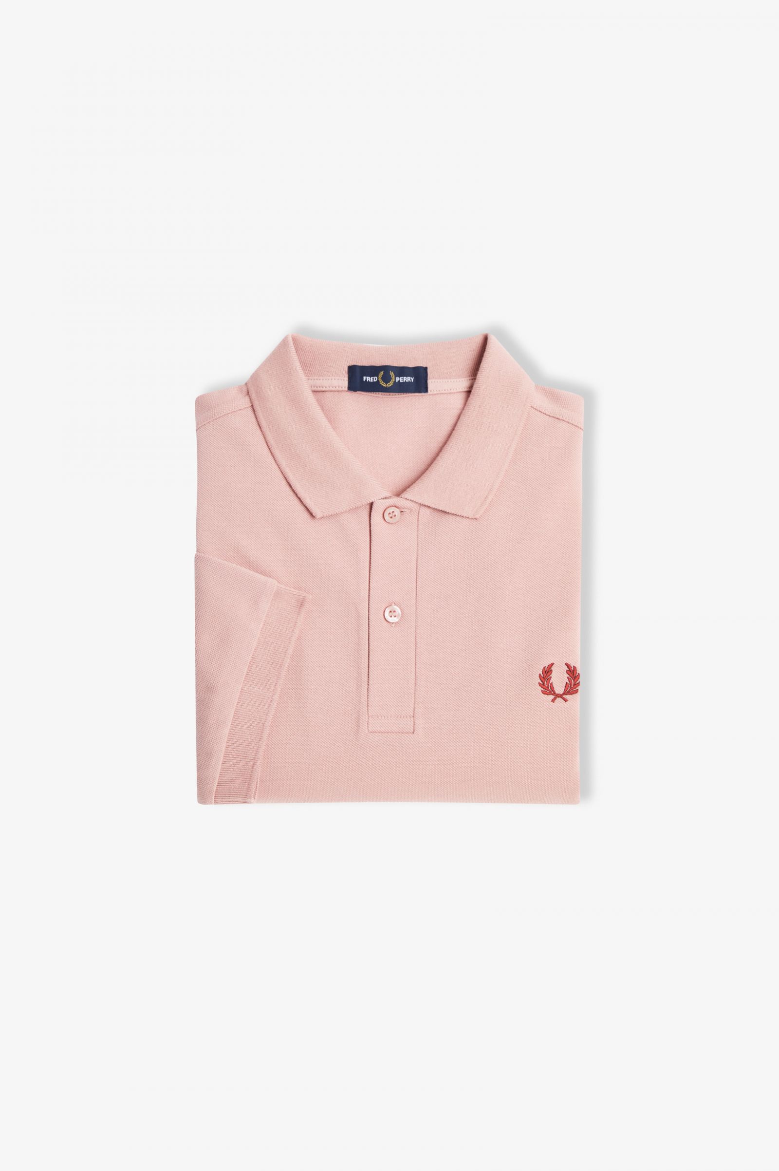 The Fred Perry ShirtM6000 Dusty Rose Pink / Oxblood
