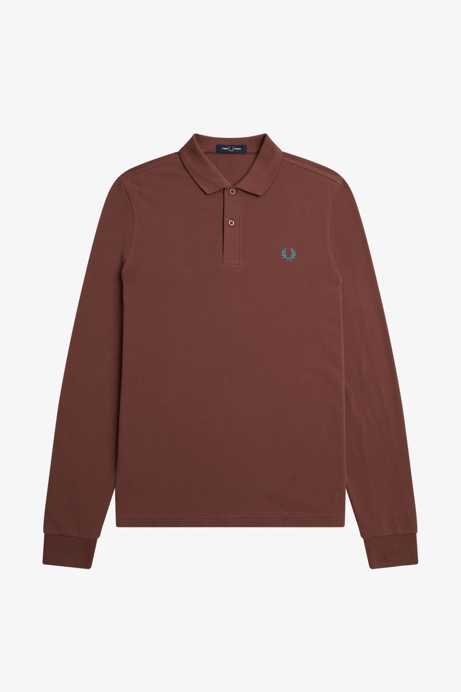 The Fred Perry ShirtM6006 Whisky Brown / Deep Mint
