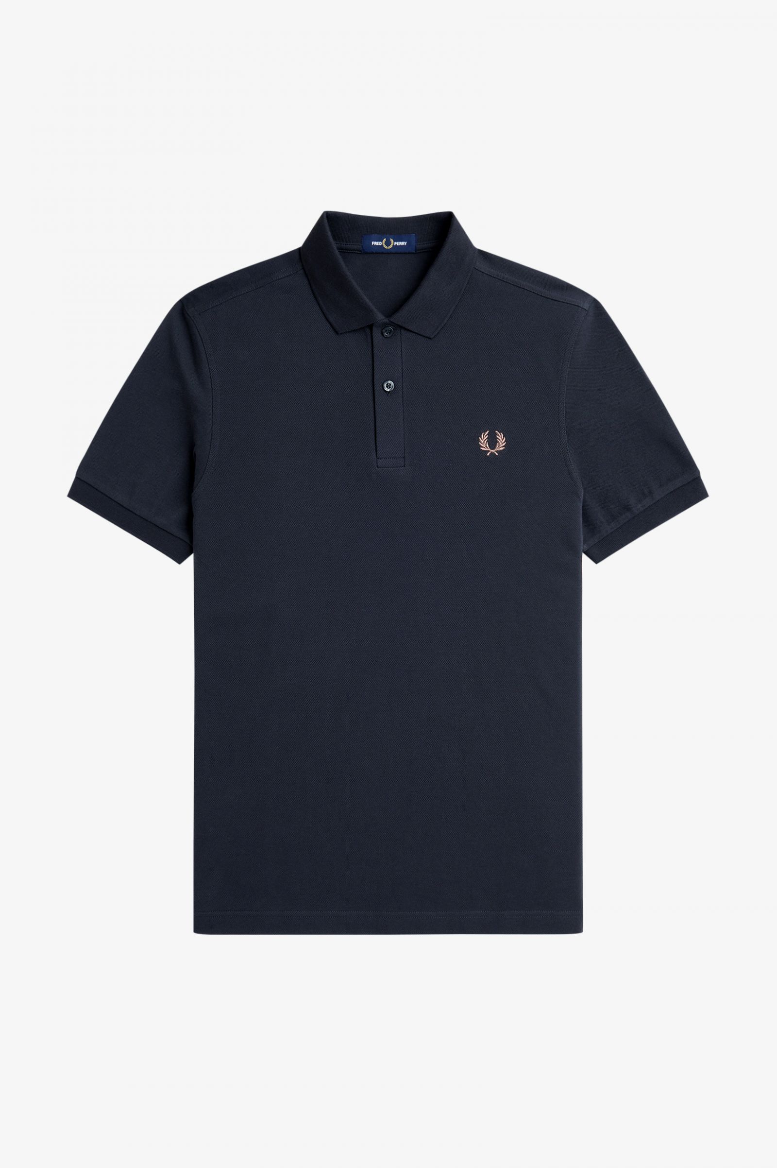 The Fred Perry ShirtM6000 Navy / Dark Pink
