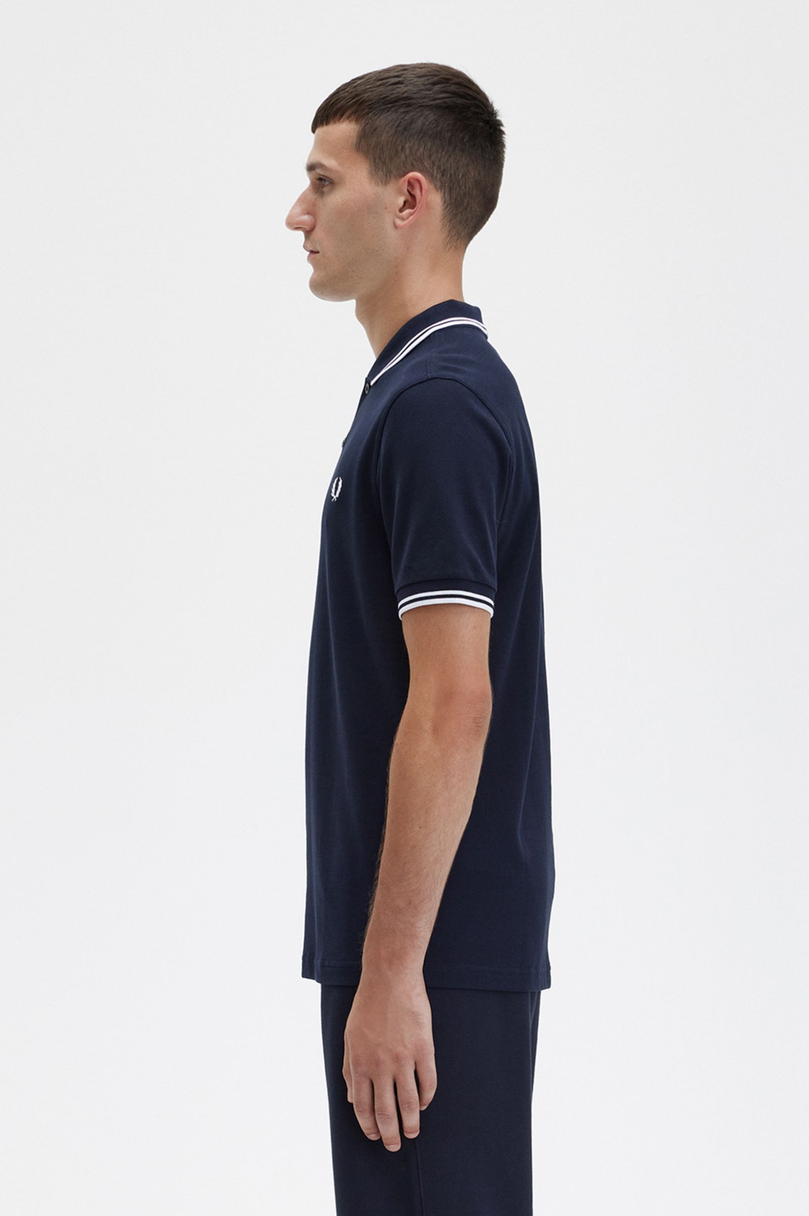 The Fred Perry ShirtM3600 Navy / White / White