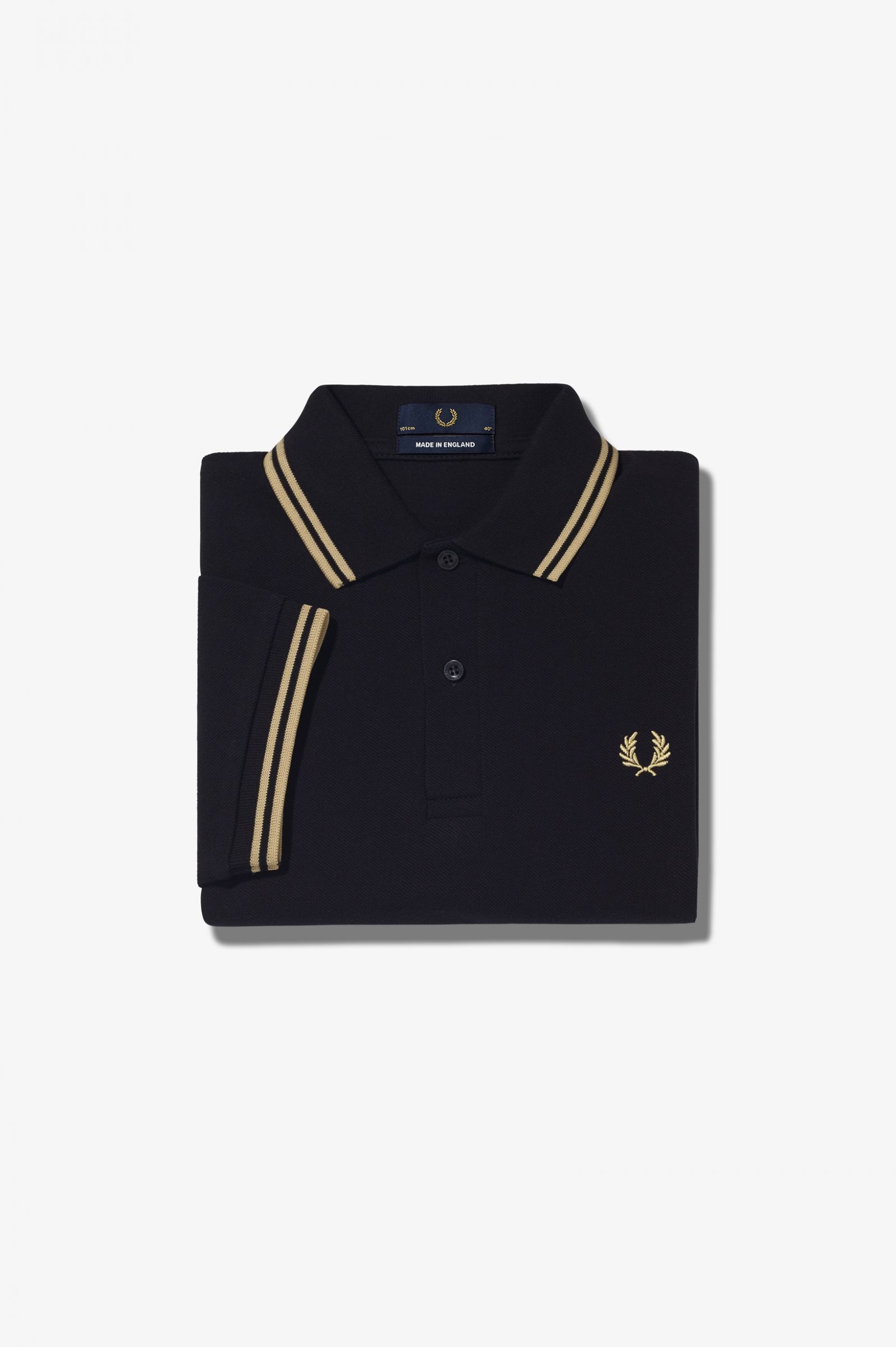 The Fred Perry ShirtM12 Black / Champagne / Champagne