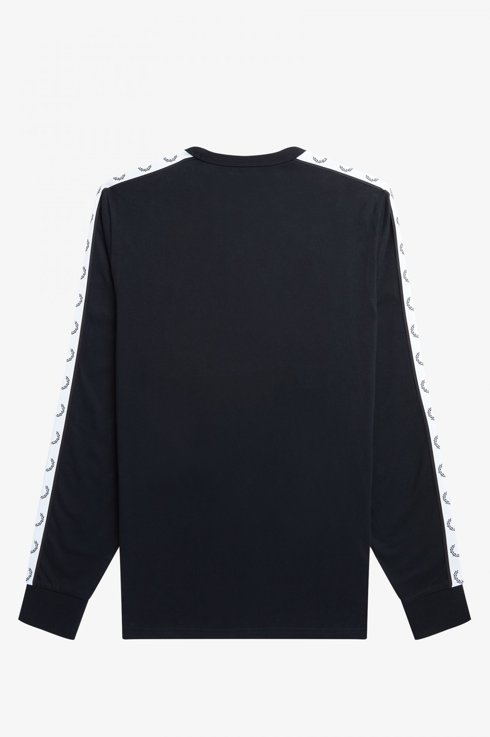 Taped Long Sleeve T-Shirt Black