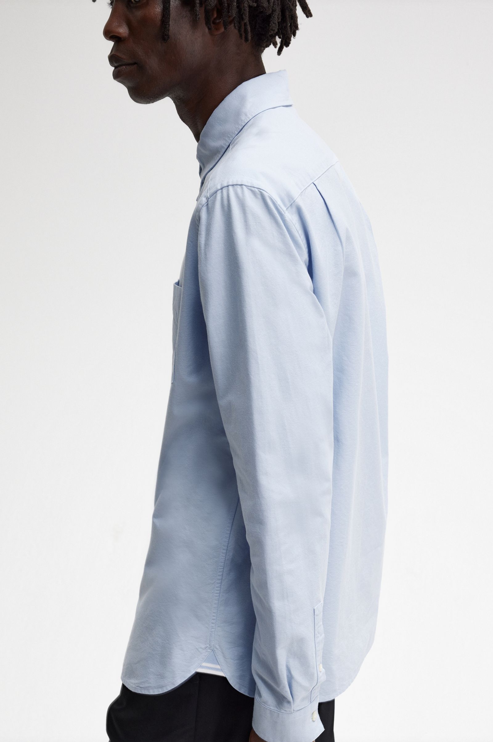 Oxford Shirt Light Smoke