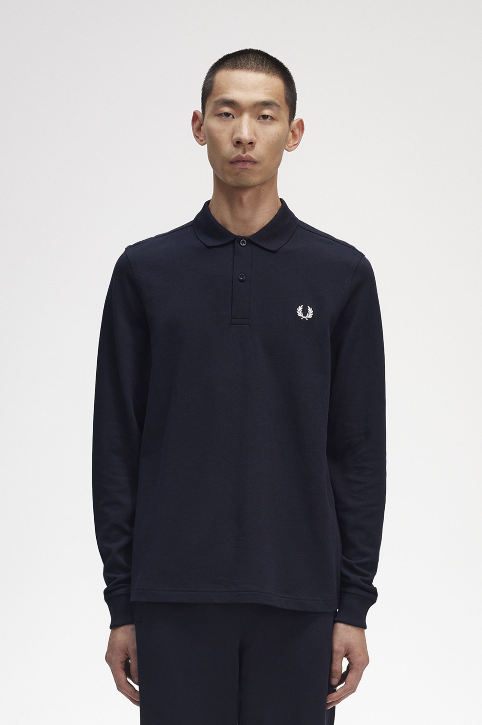 The Fred Perry ShirtM6006 Navy / White